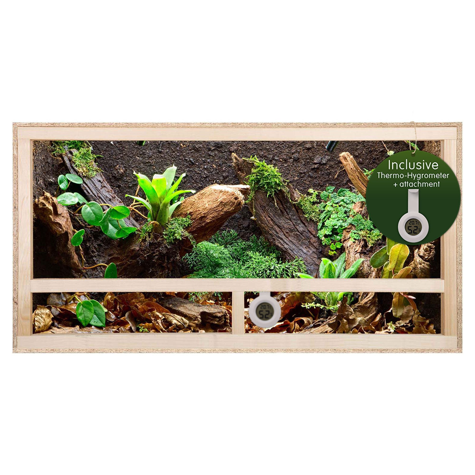 Terrarium Terrarium mit Seitenbelüftung 80x50x50 cm