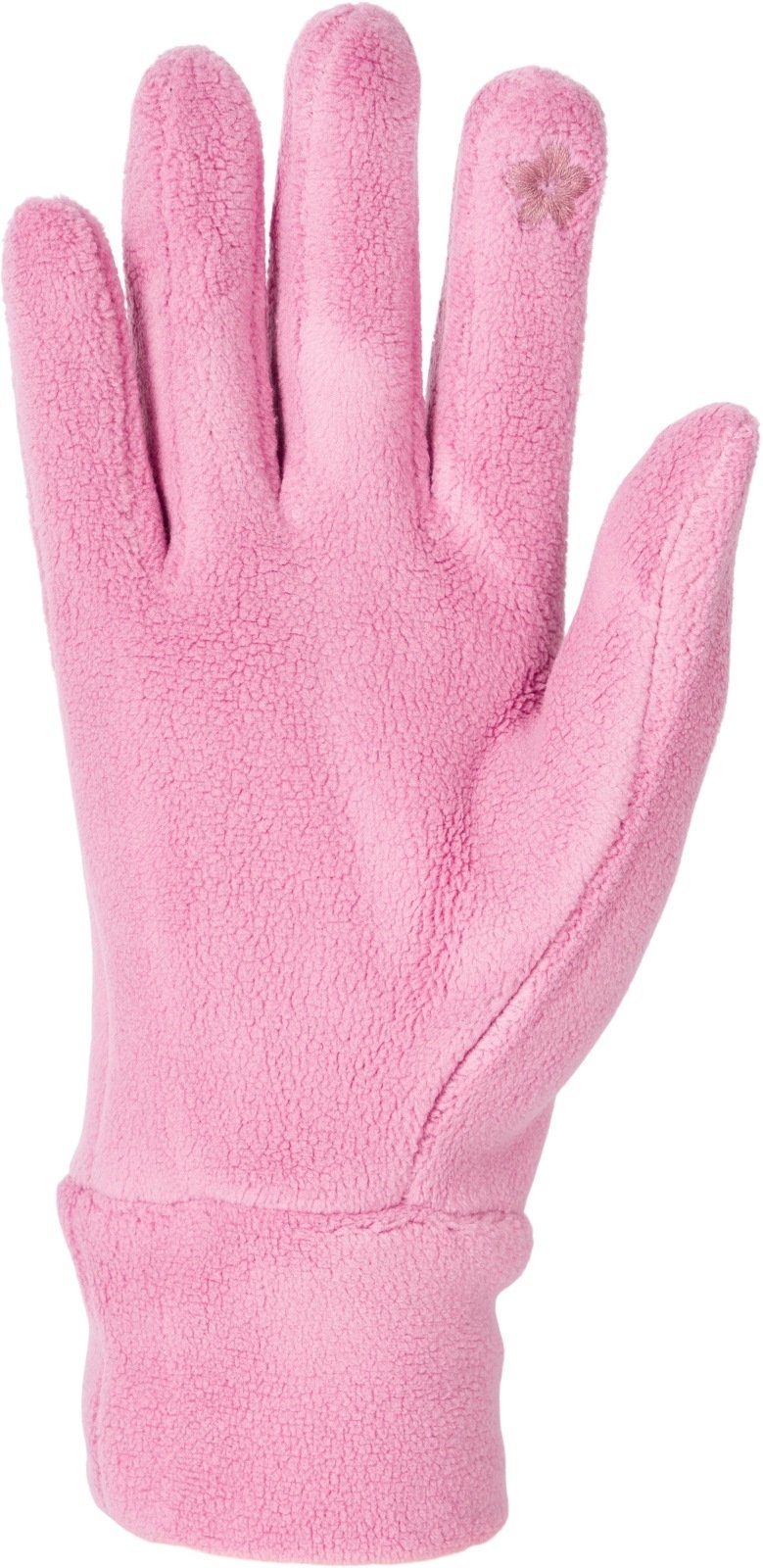 Fleecehandschuhe Einfarbige styleBREAKER Fleece Handschuhe Touchscreen Altrose