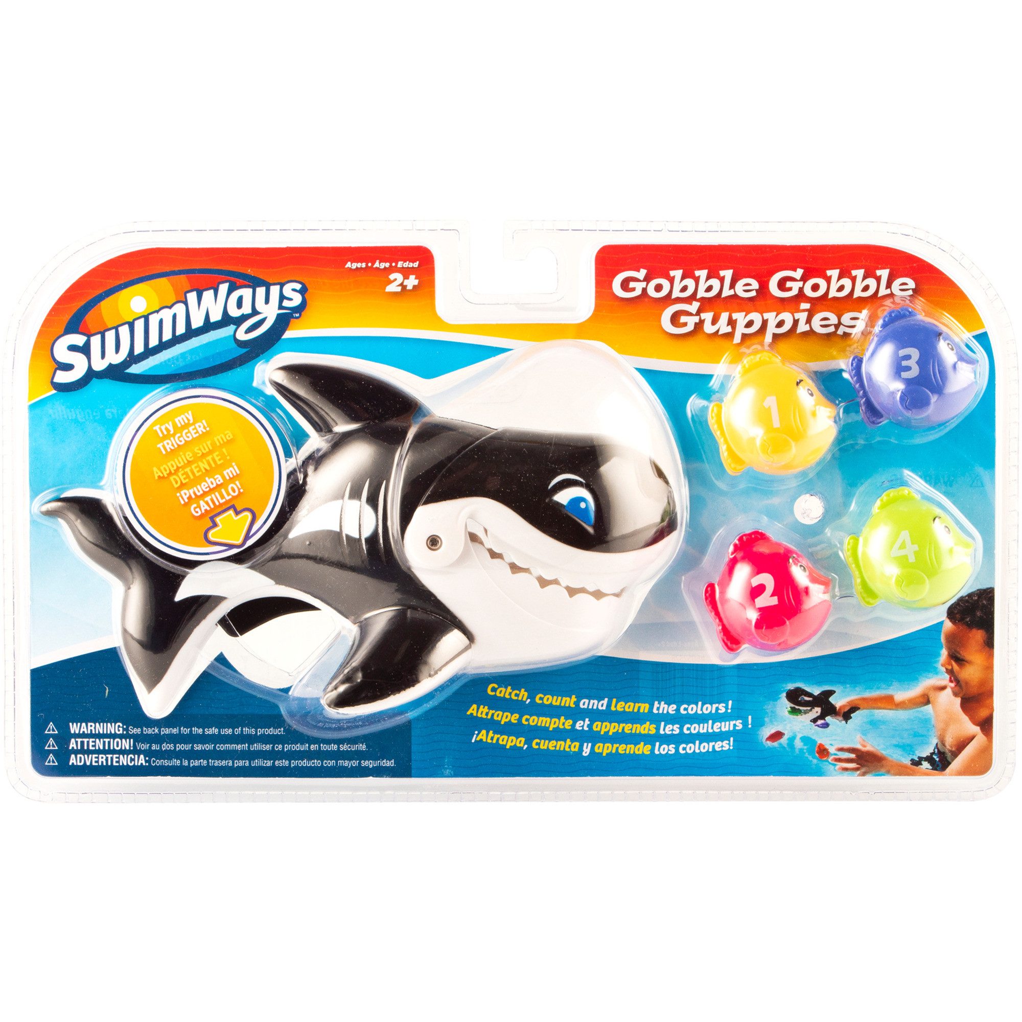 Spin Master Badespielzeug Swimways - Gobble Gobble Guppies