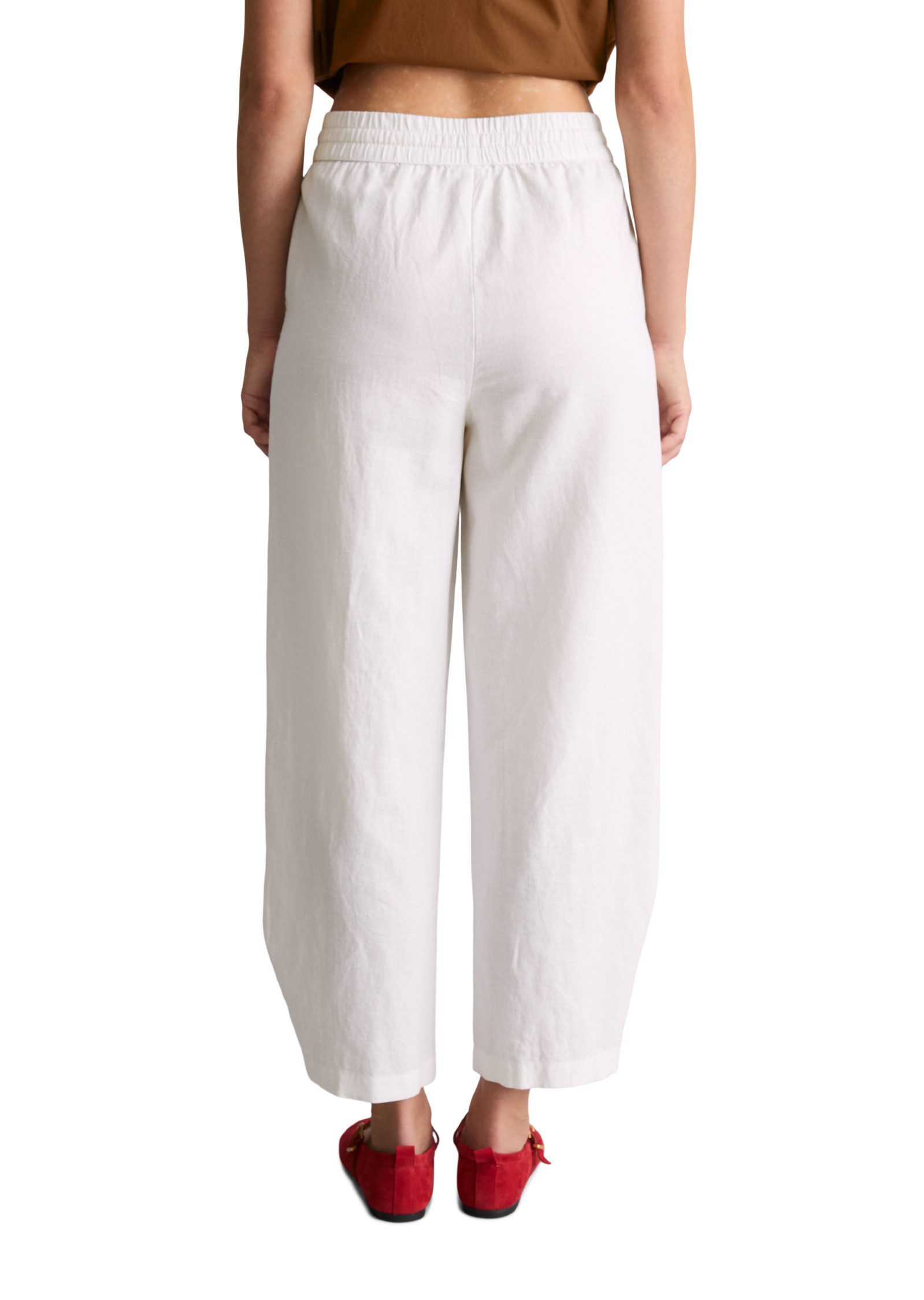 Marc O'Polo DENIM Chinohose aus Leinen-Baumwolle-Mix