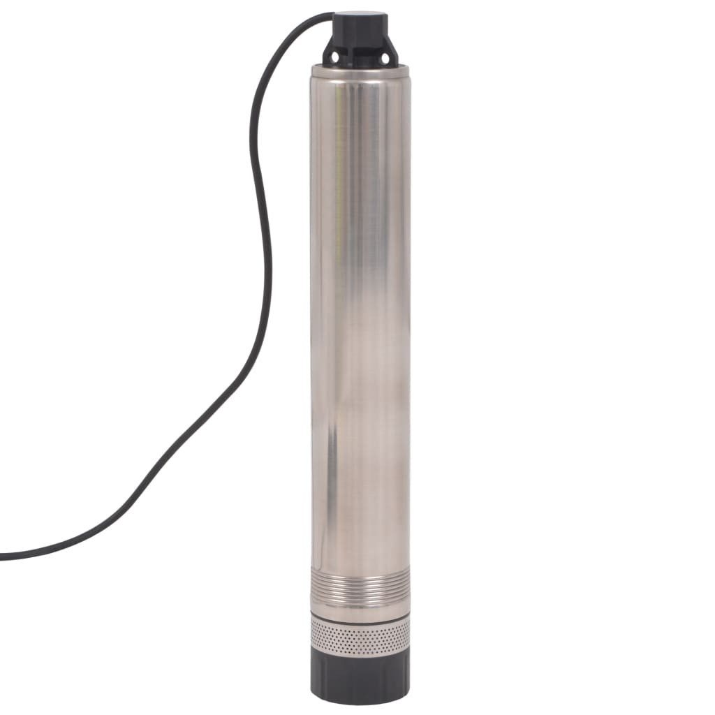 vidaXL Gartenpumpe Tiefbrunnenpumpe 60 m 900 W