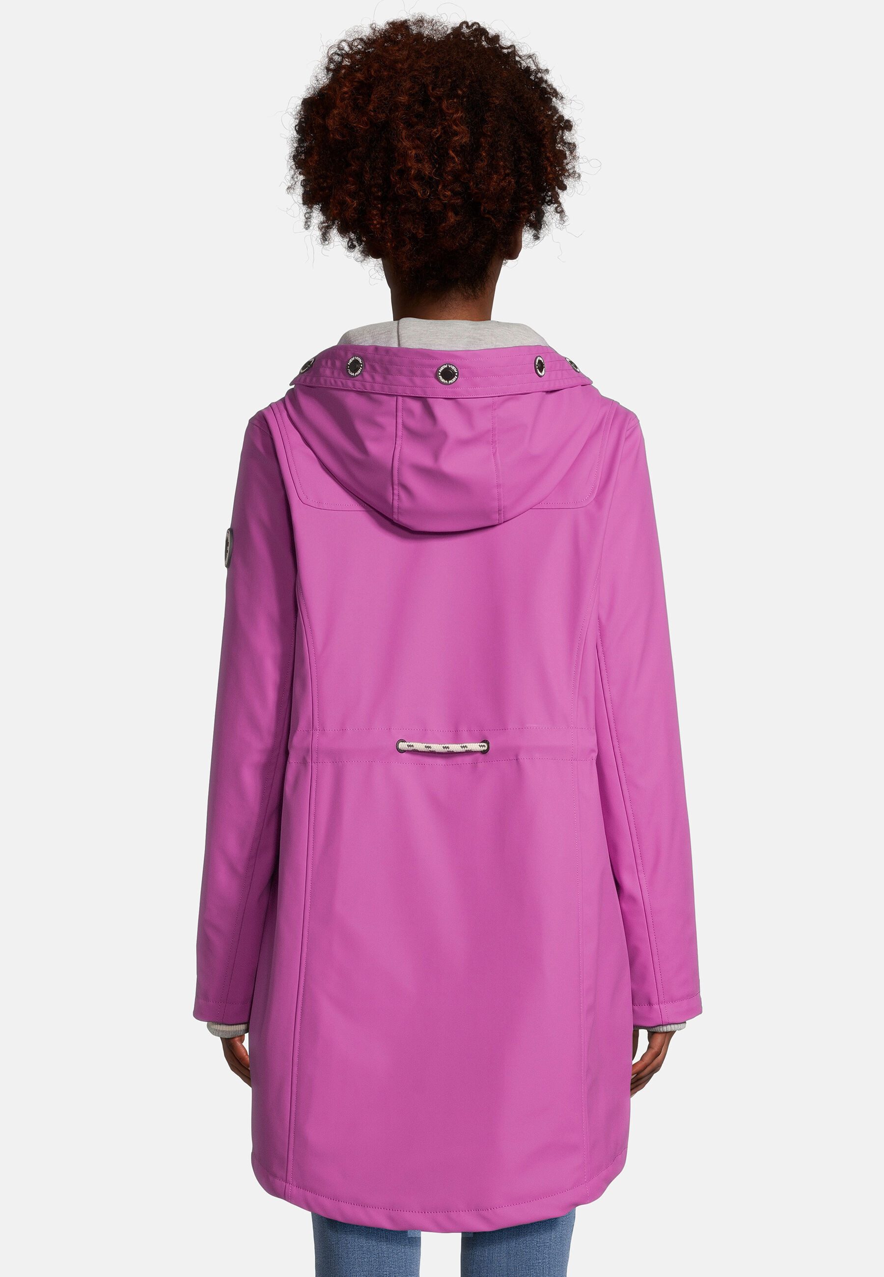 New View Regenjacke Lillie mit weitenregulierbarer Kapuze – Bild 3 von 5