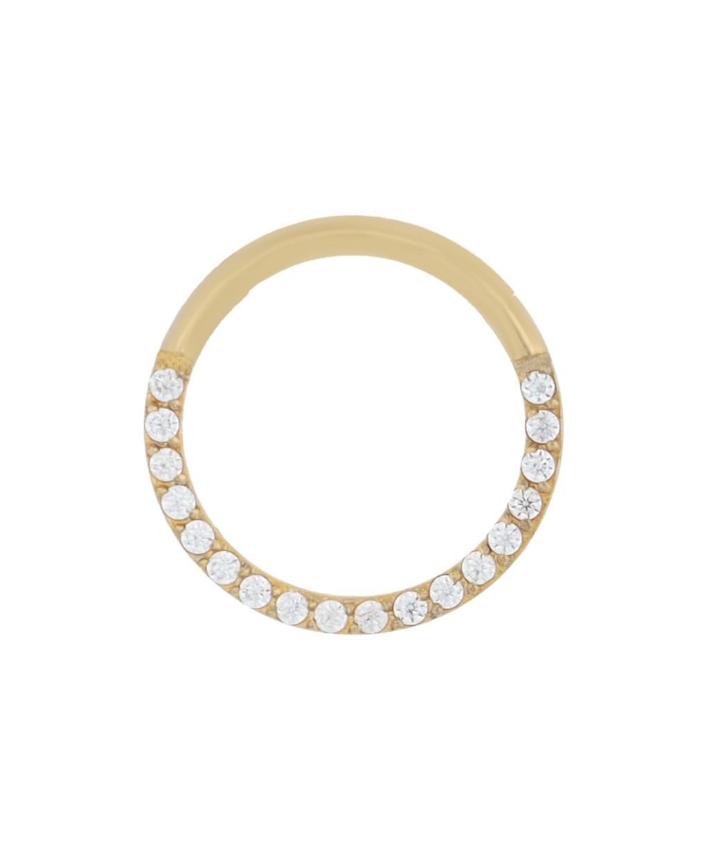 Bauchnabelpiercing Lamsana, goldfarbig, hautverträglich