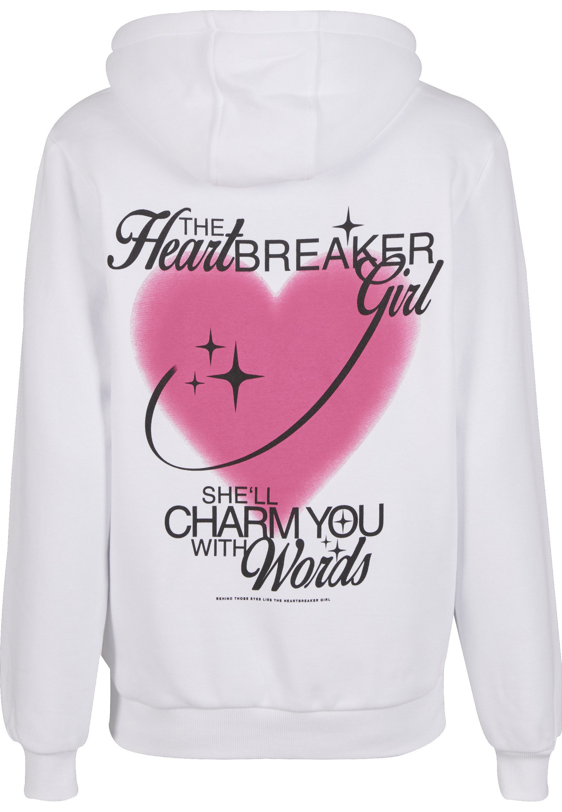 Miss Tee Kapuzensweatshirt Miss Tee Heartbreaker Girl Ladies Fluffy Hoody