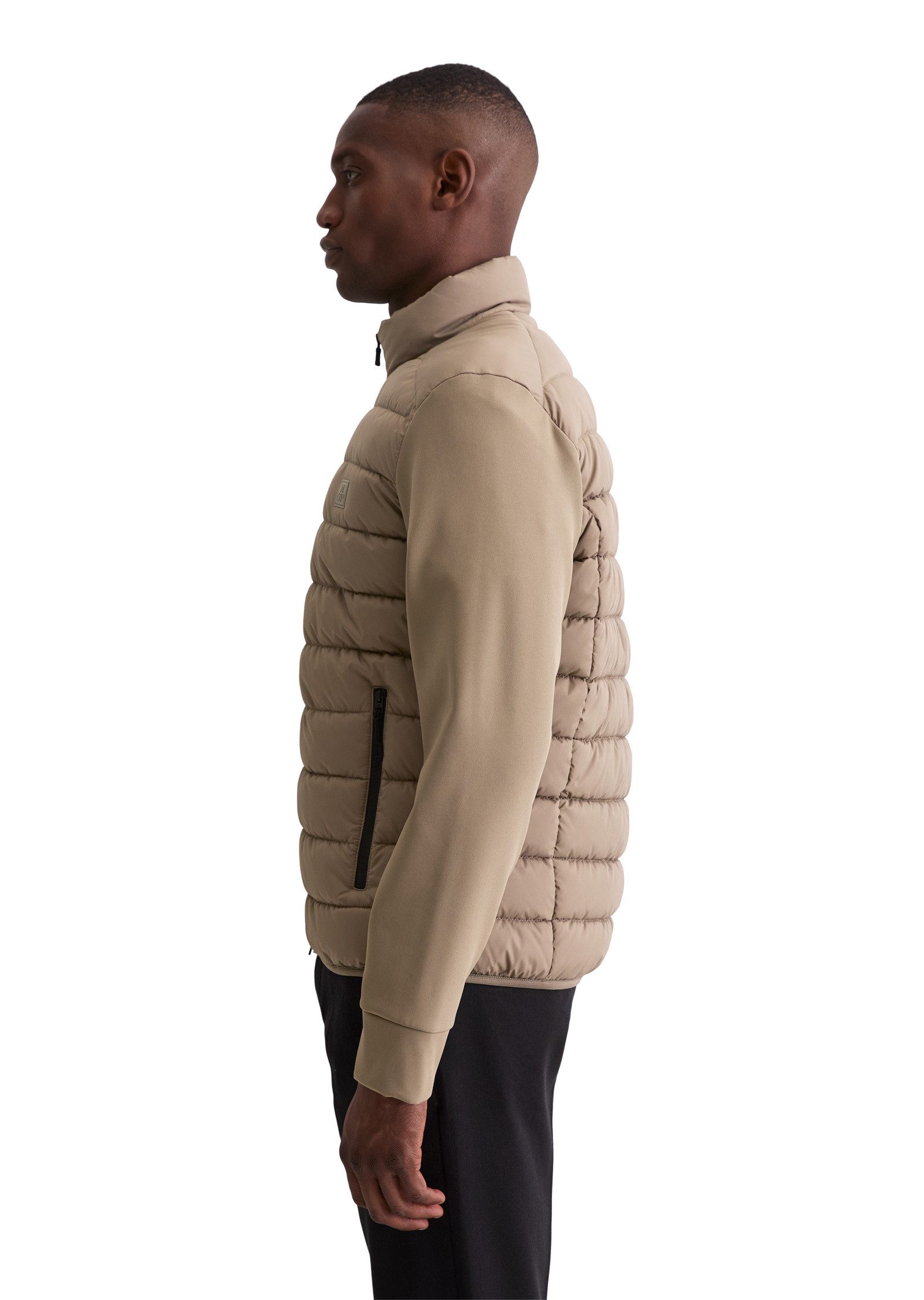 Marc O'Polo Outdoorjacke mit weichen Scuba-Ärmeln günstig online kaufen