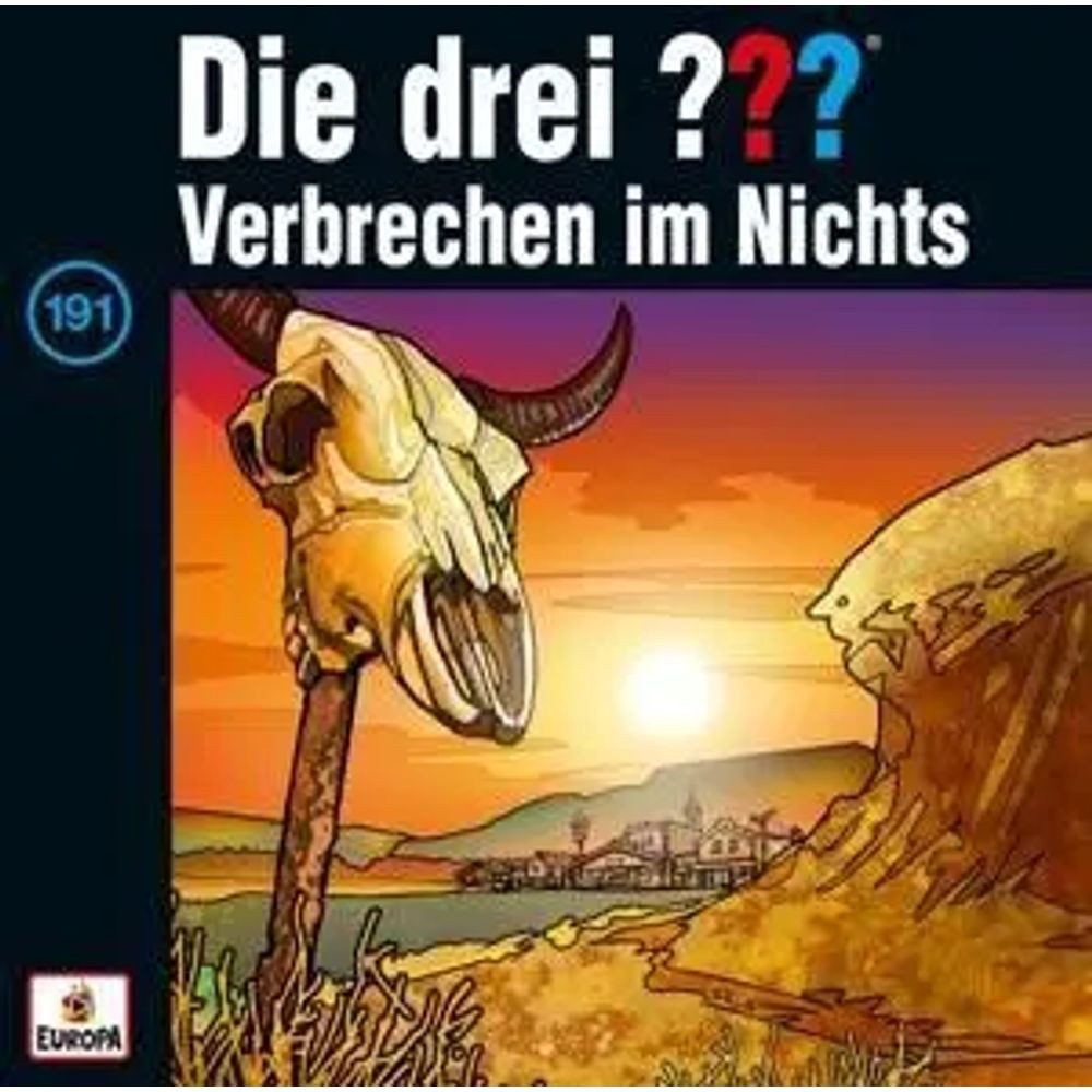 Hörspiel Die drei ??? 191. Verbrechen im Nichts (Fragezeichen)