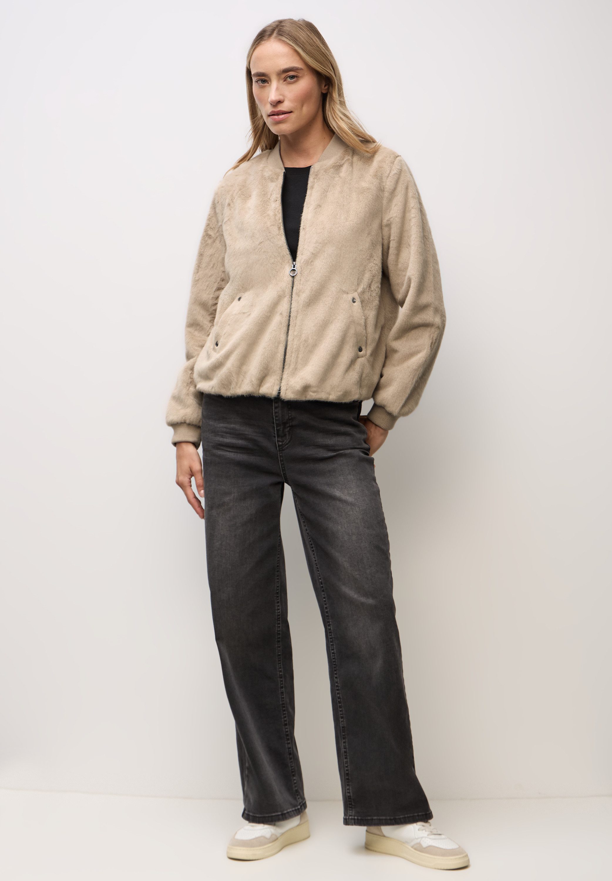 STREET ONE Blouson mit Tunnelzug am Saum