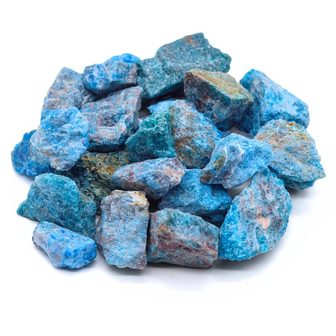 LAVISA Edelstein echte Edelsteine, Kristalle, Dekosteine, Mineralien Natursteine Apatit