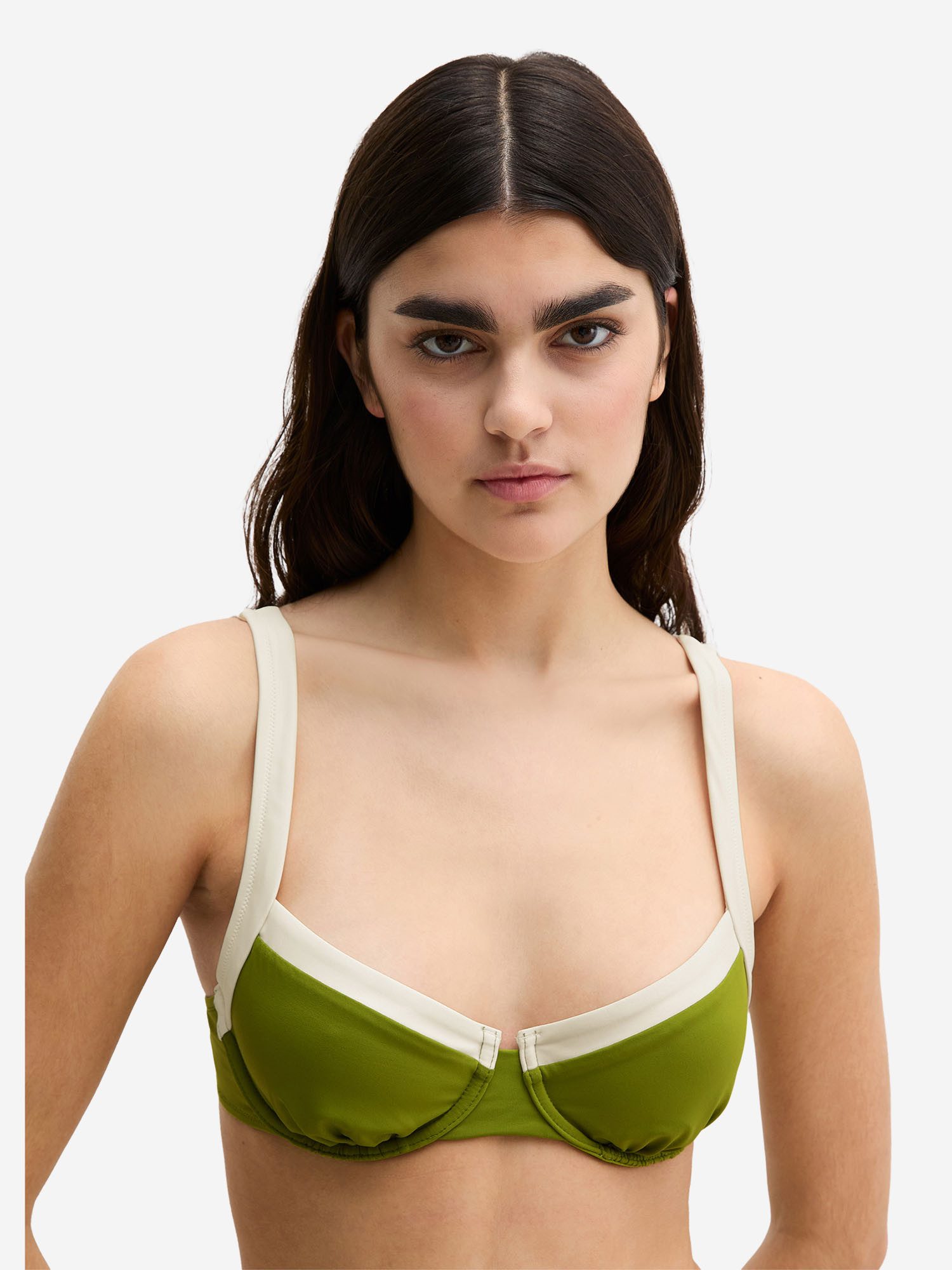 Bügel-Bikini-Top Contrast Binding