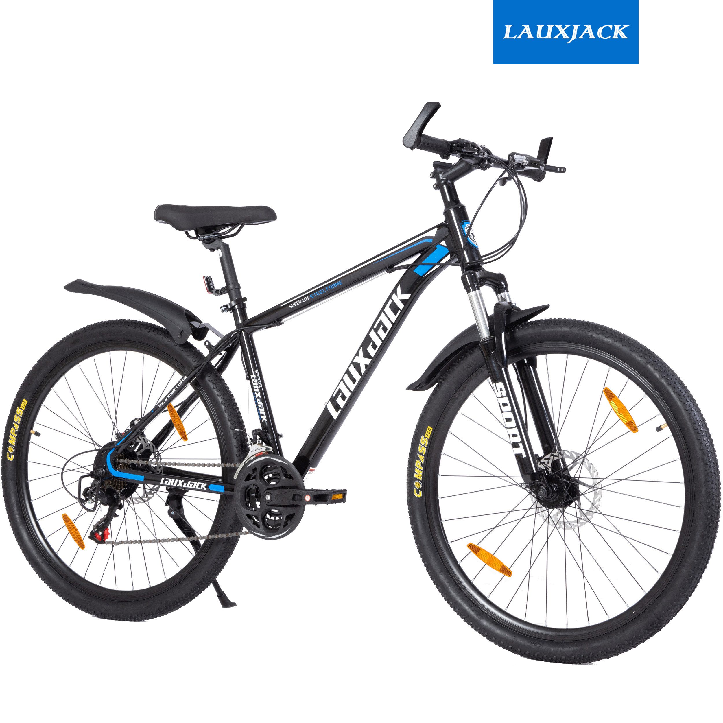 ROMICO Mountainbike 28 Zoll MTB mit Shimano Schaltung, Federgabel & Scheibenbremse, 21 Gang Shimano Tourney RD-TY300/200 Schaltwerk, Kettenschaltung, (Set), MTB, Shimano Tourney, 21-Gang, Kettenschaltung