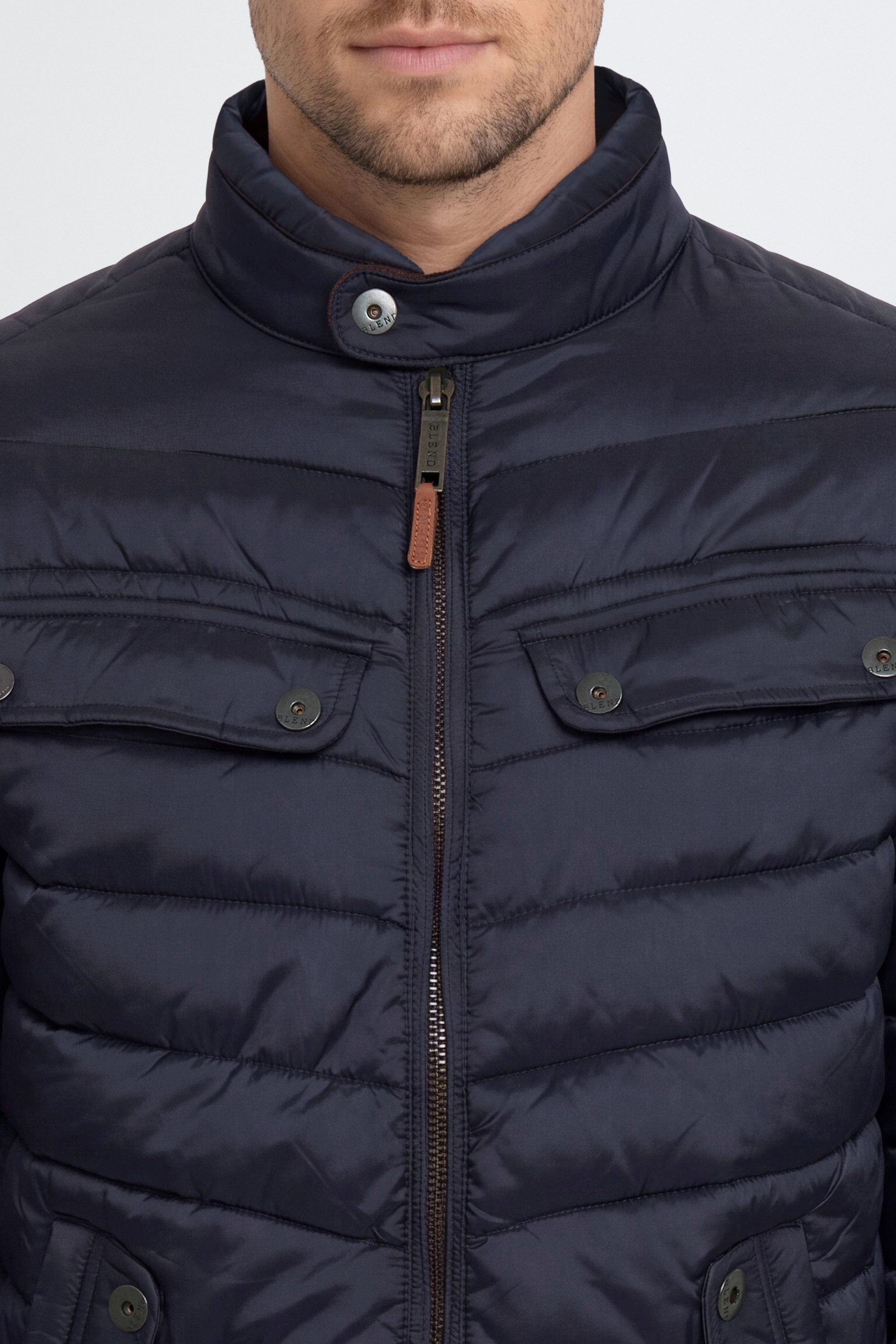 Blend Steppjacke BHCamaro Übergangsjacke mit Stehkragen – Bild 5 von 5