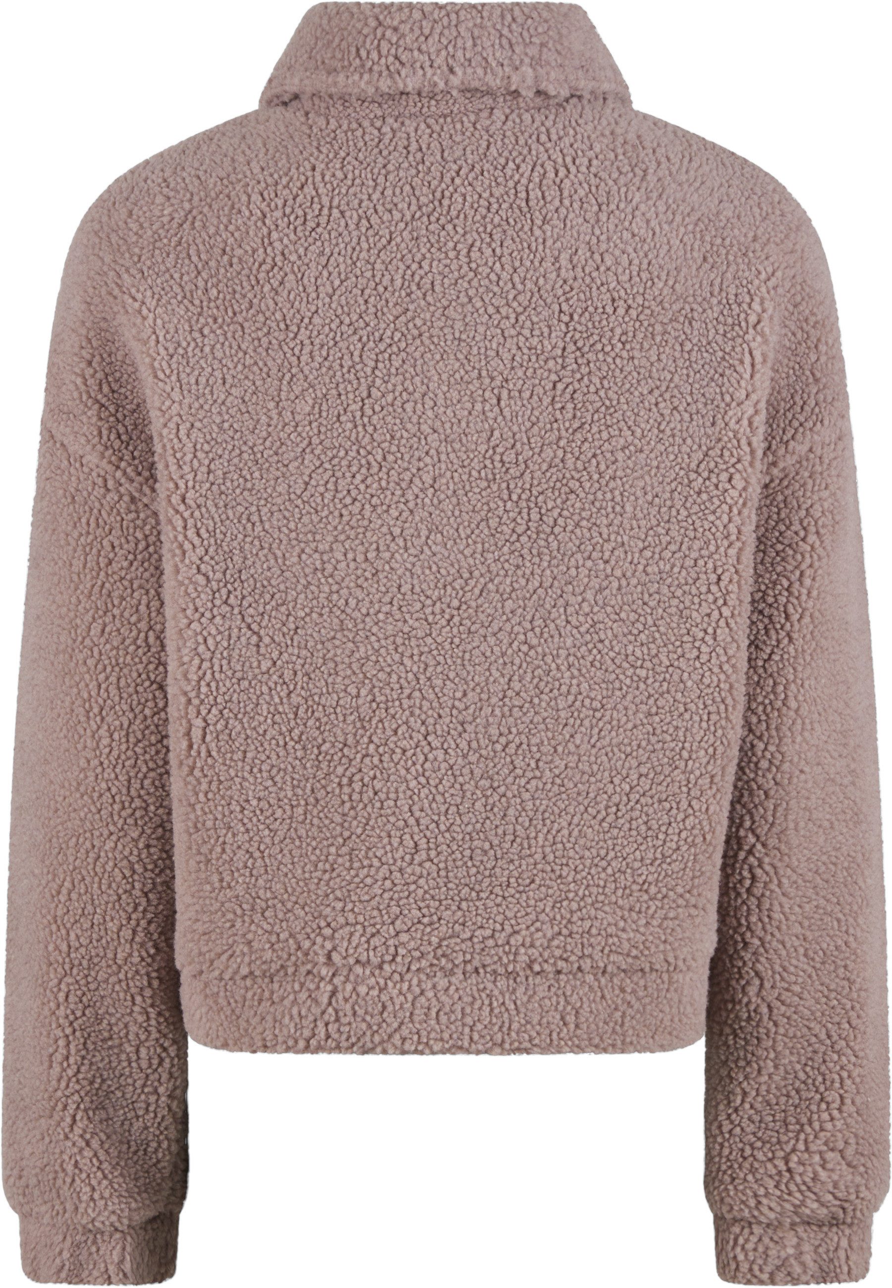 URBAN CLASSICS Allwetterjacke Urban Classics Ladies Short Sherpa Button Jac günstig online kaufen