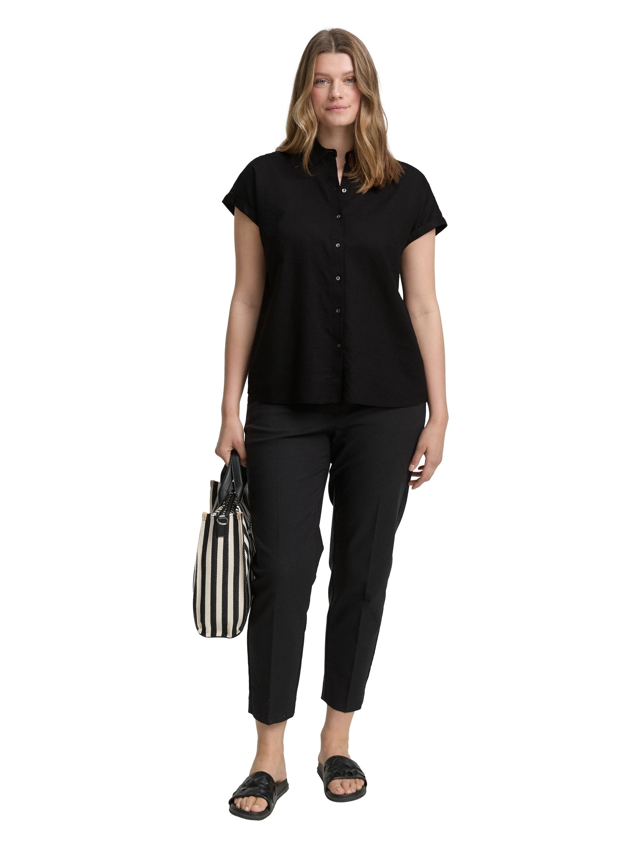 TOM TAILOR PLUS Kurzarmbluse Plus Size günstig online kaufen