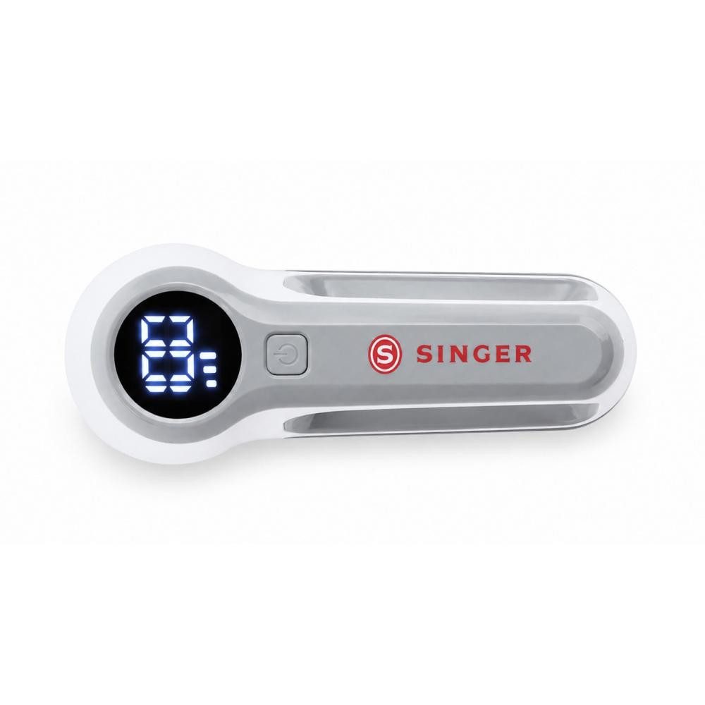 Singer Fusselroller - Fusselentferner Textilrasierer (wiederaufladbar), USB-Ladekabel, abnehmbares Flusensieb, ergonomischer Griff