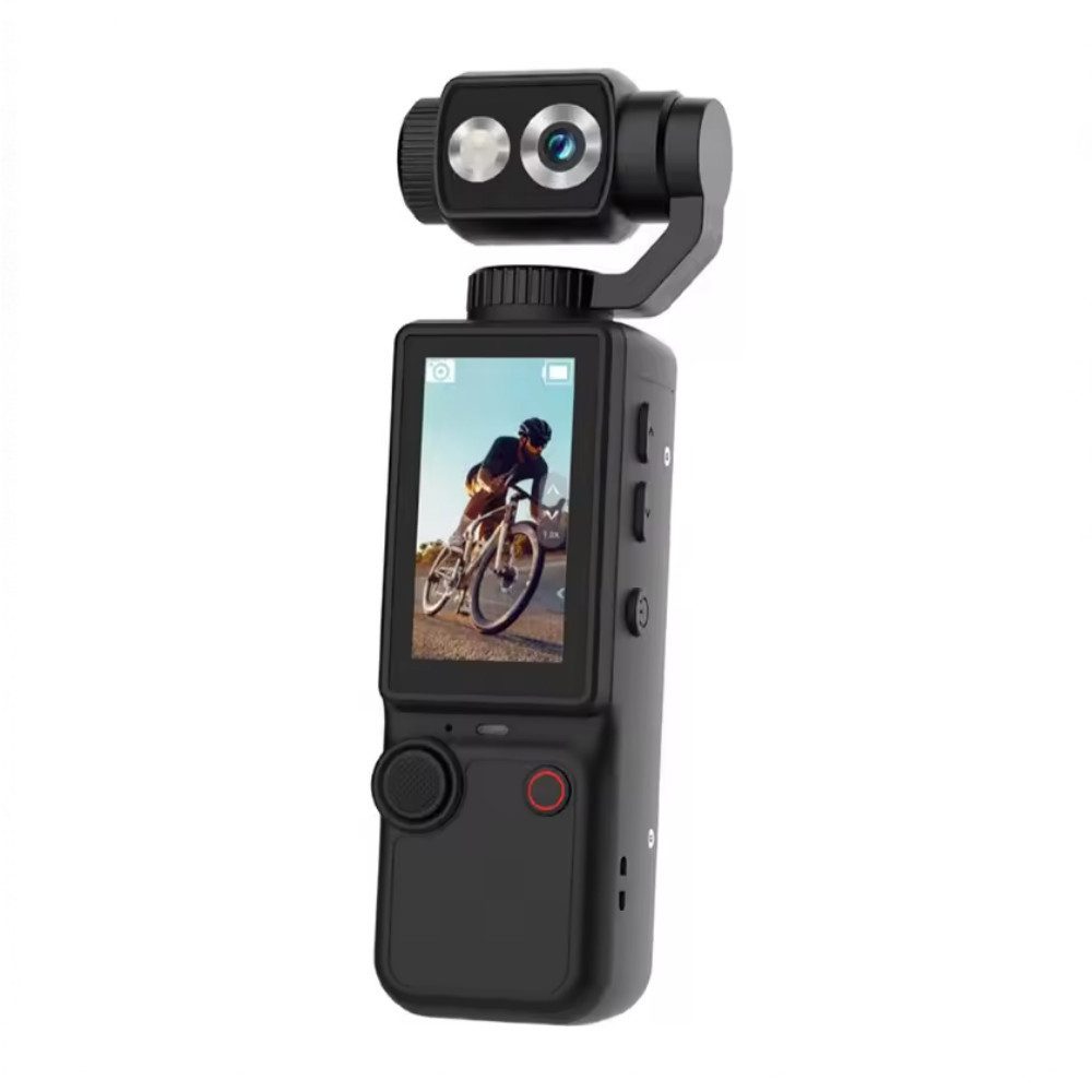 Athlix Tragbare Miniatur-Sportkamera CMOS-Sensor Actioncam Action Cam (4K Full-HD, MicroSD / TF-Karten-Steckplatz, Kompaktes Taschenformat)