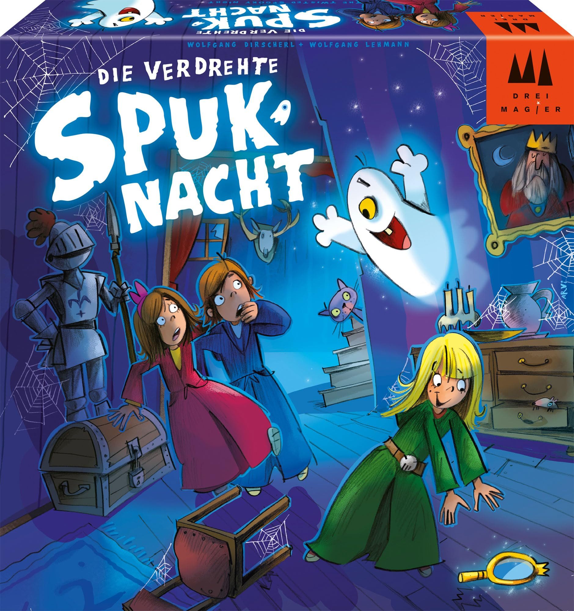 Schmidt Spiele Spiel Drei Magier: Die verdrehte Spuknacht, Drei Magier: Die verdrehte Spuknacht