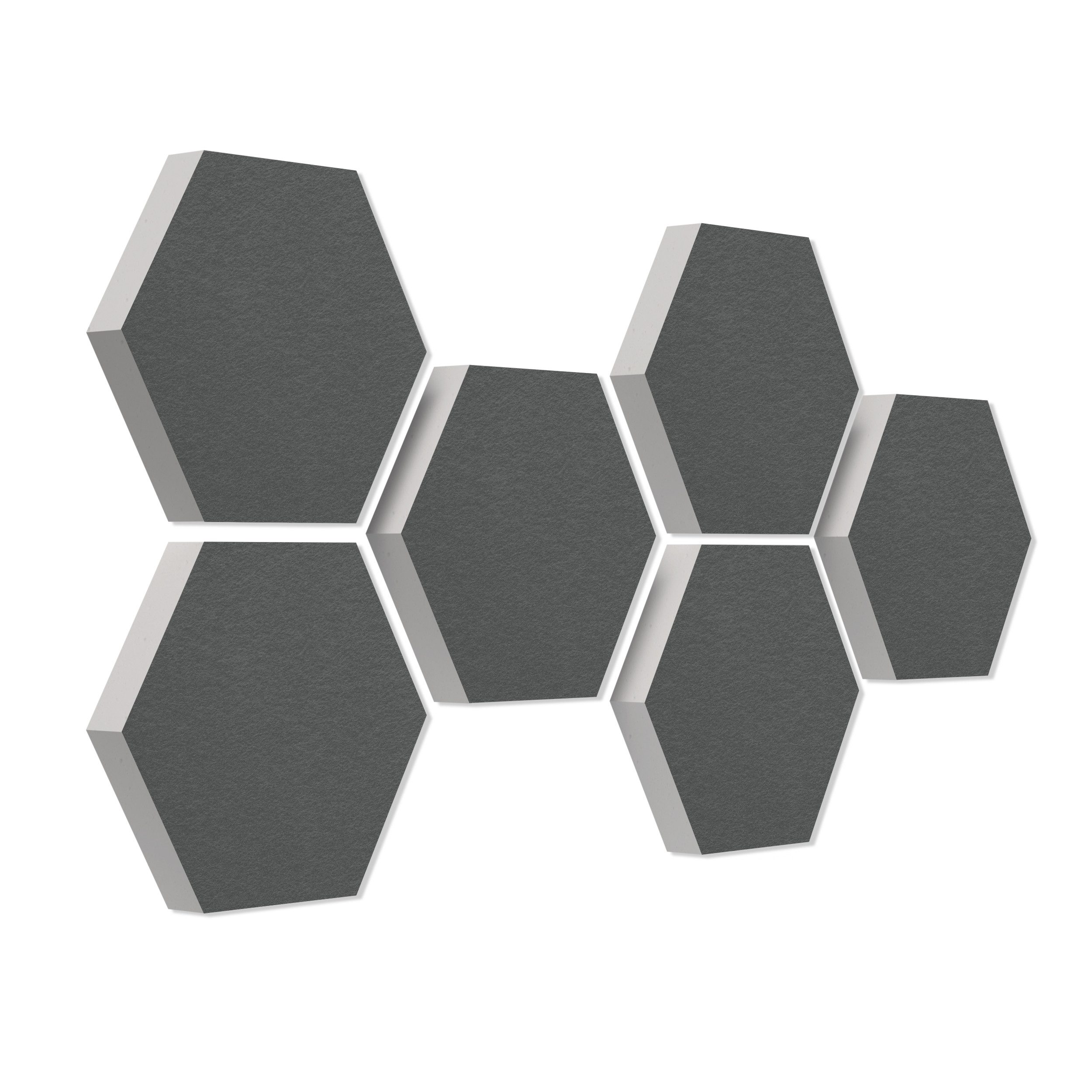 platino24 Akustikplatte 6 Absorber Wabenform Medium aus Basotect ® G+