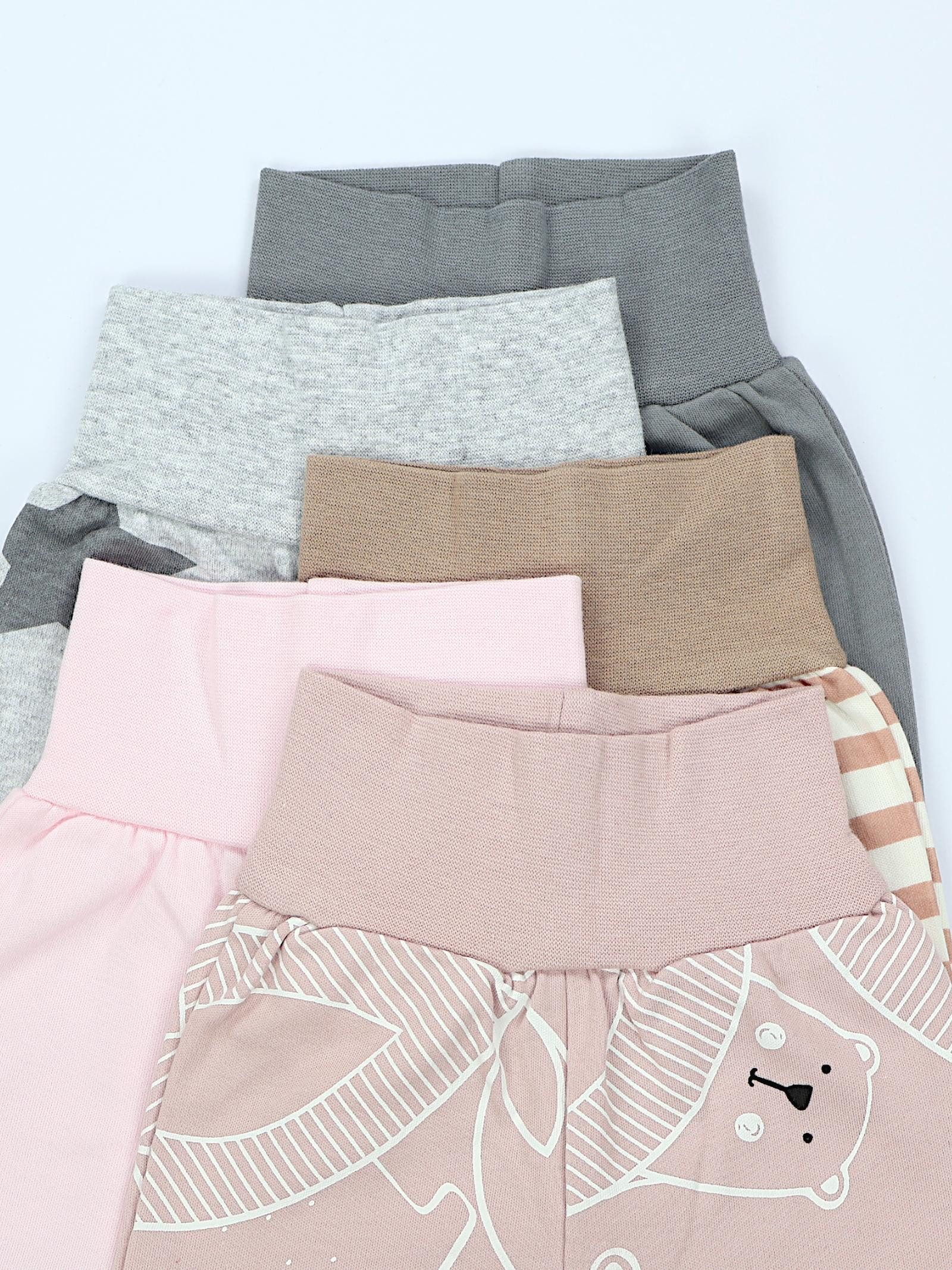 TupTam Pumphose TupTam Baby Mädchen Lange Pumphose 5er Pack – Bild 5 von 5