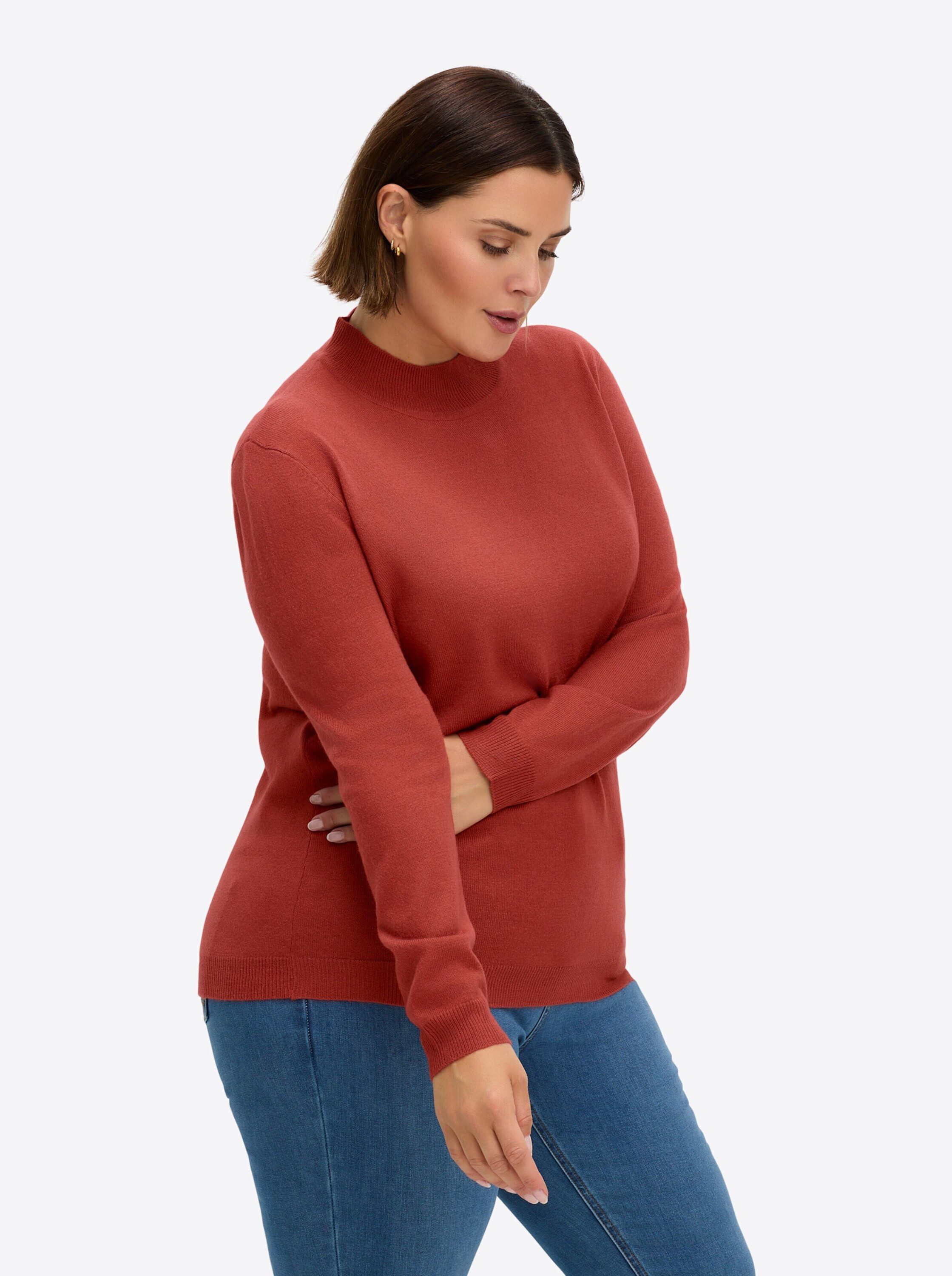 Sieh an! Strickpullover Pullover Langarm Jersey