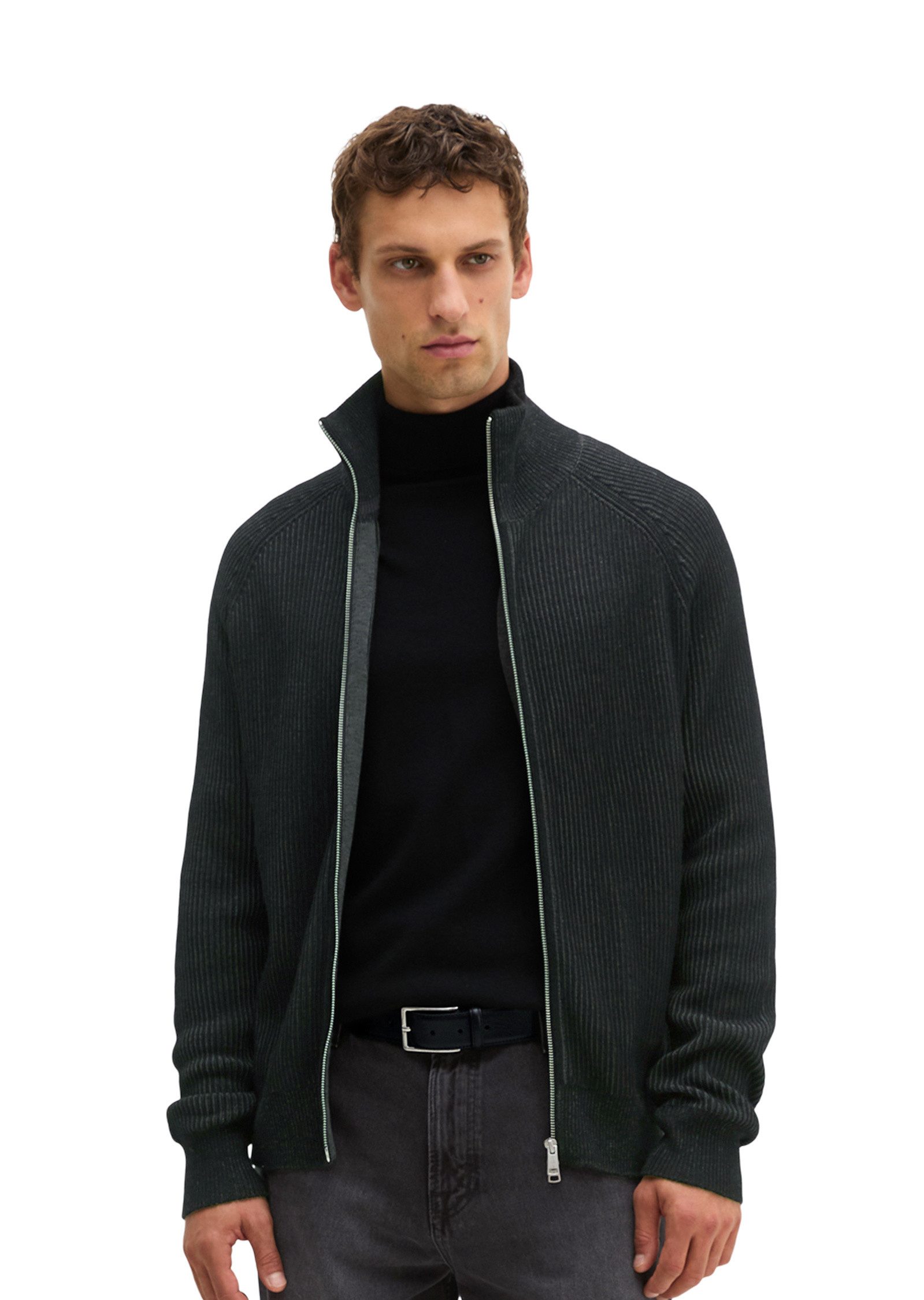 Marc O'Polo Cardigan aus Bio-Baumwoll-Schurwoll-Mix