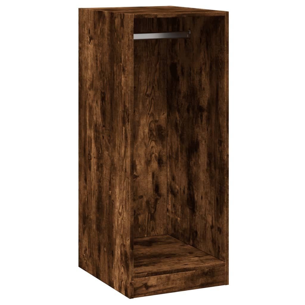 vidaXL Kleiderständer Kleiderschrank Räuchereiche 48x41x102 cm Holzwerkstoff, (1 St)