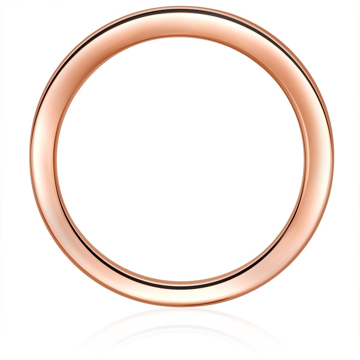 Lulu & Jane Fingerring roségold, verziert mit Kristallen von Swarovski® günstig online kaufen