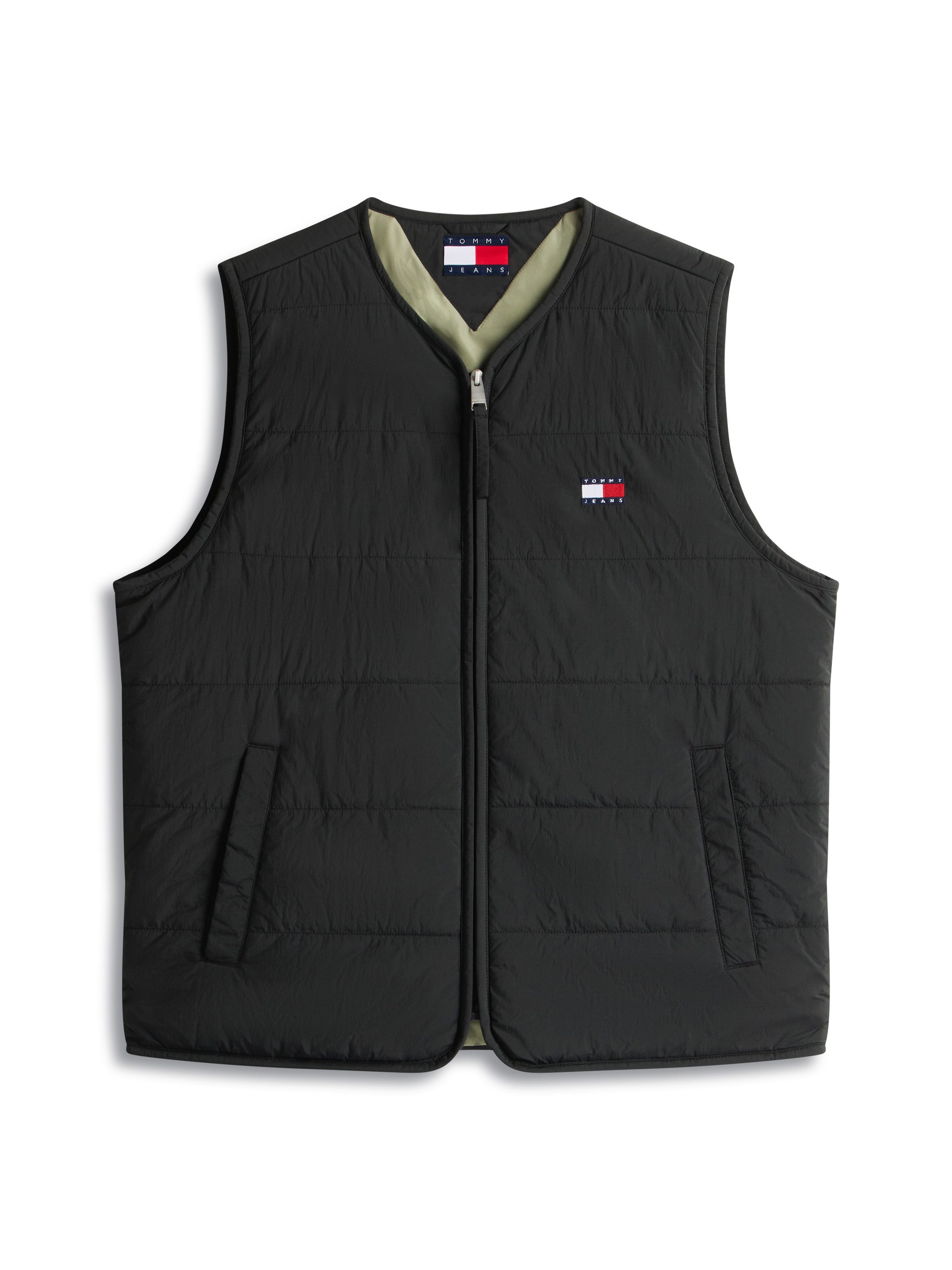 Tommy Jeans Steppweste TJM HERITAGE FLAG QUILTED Underliner Regular fit mit Rundhalsausschnitt – Bild 4 von 5