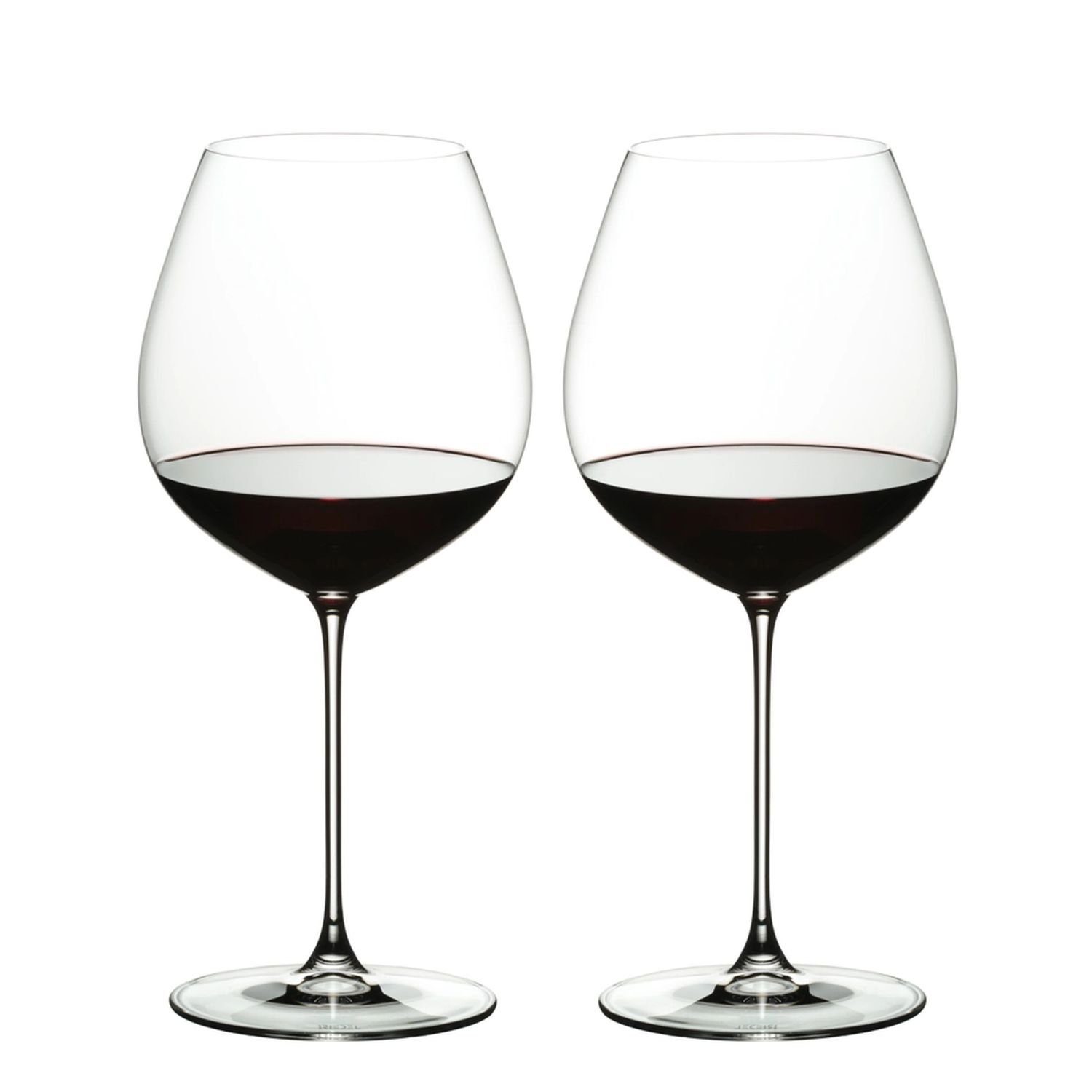 RIEDEL THE WINE GLASS COMPANY Weinglas Veritas Alte Welt Pinot Noir, 2-tlg., Kristallglas
