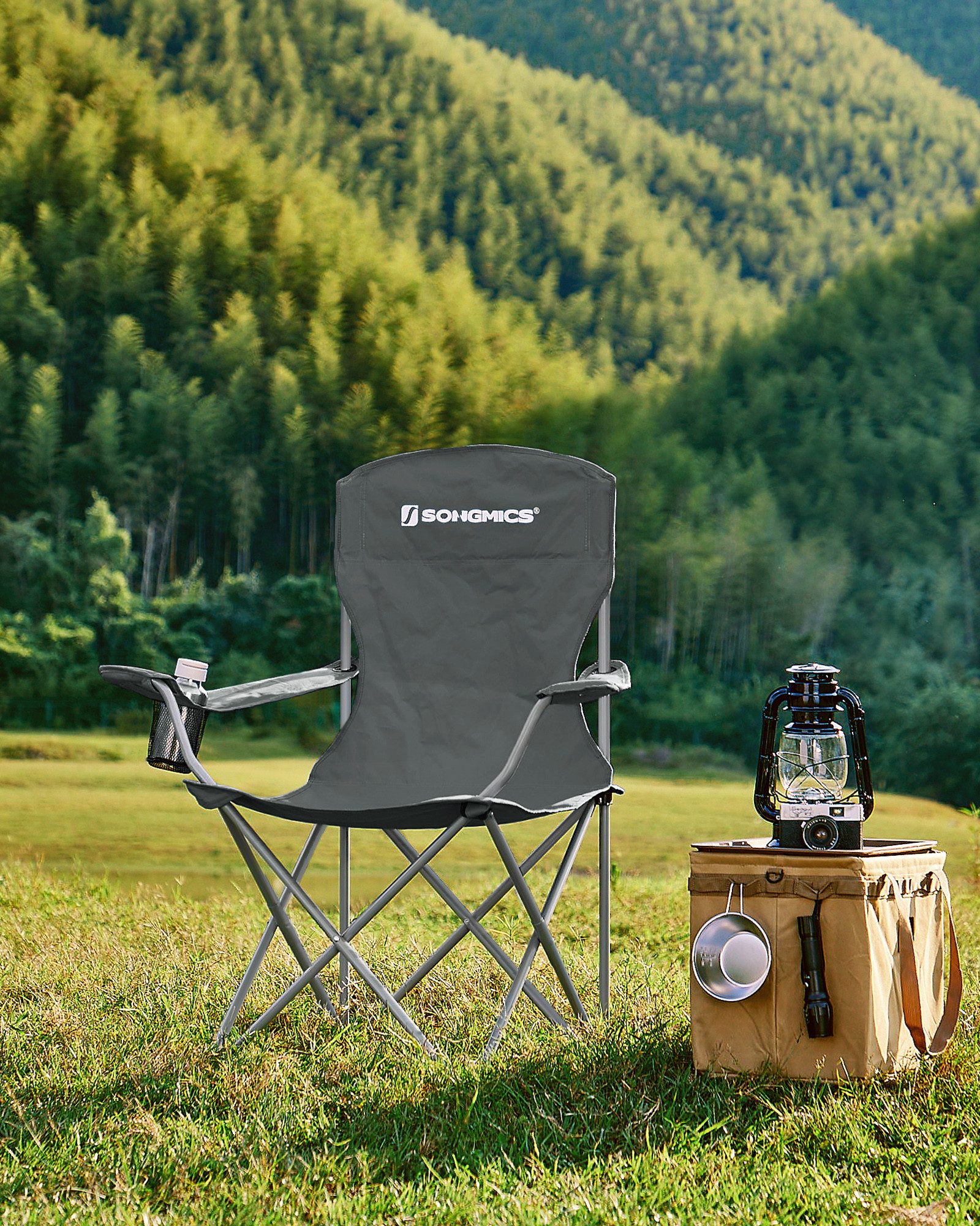 SONGMICS Campingstuhl, Klappstuhl, 2er Set, bis günstig online kaufen