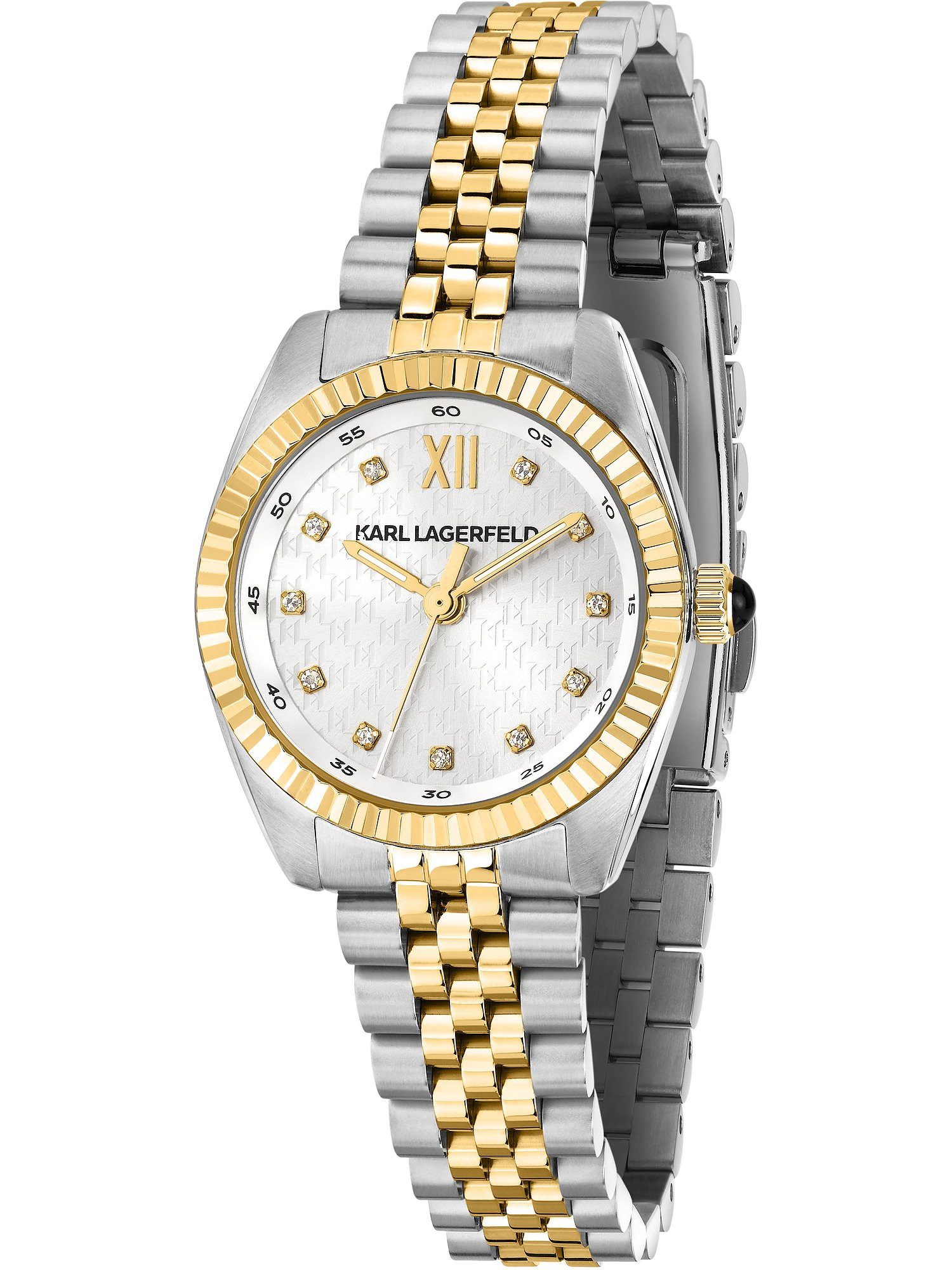 KARL LAGERFELD Quarzuhr Karl Lagerfeld Damen-Uhren Analog Quarz, Klassikuhr