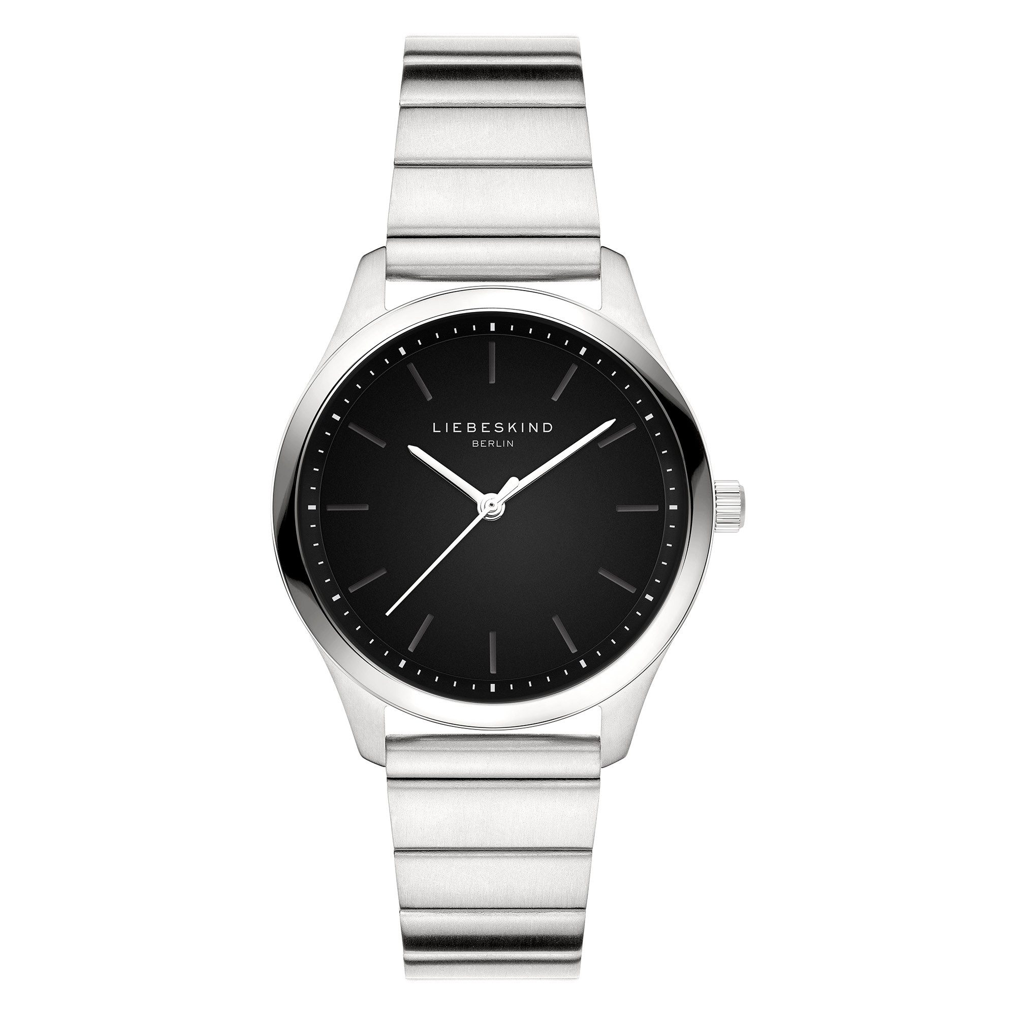 Liebeskind Berlin Quarzuhr Basic Staples LT-0450-MQ, Armbanduhr, Damenuhr, Edelstahlarmband, analog
