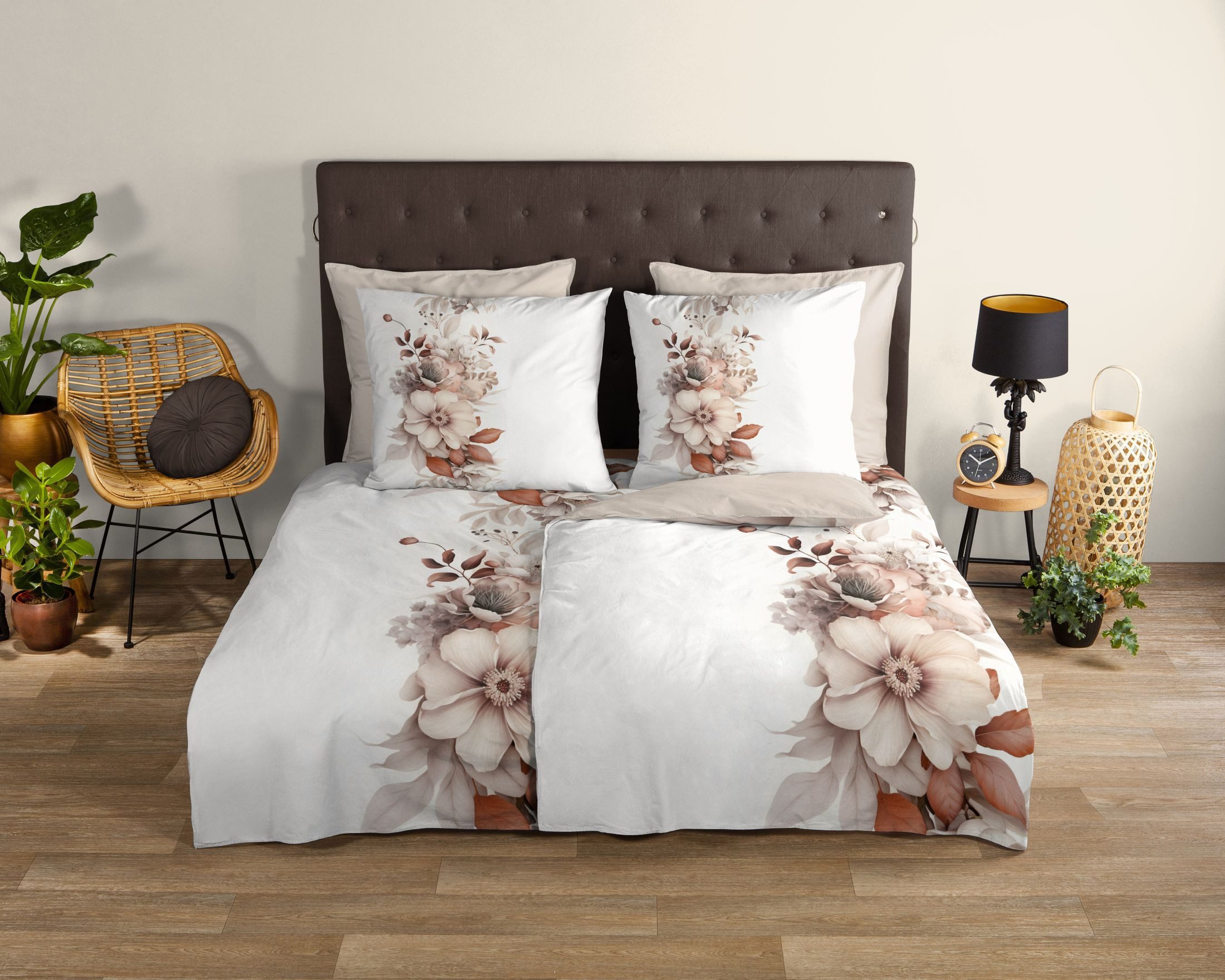 good morning Wendebettwäsche "Vester" 2 Stk. tlg. 100% Baumwolle, Renforcé, günstig online kaufen