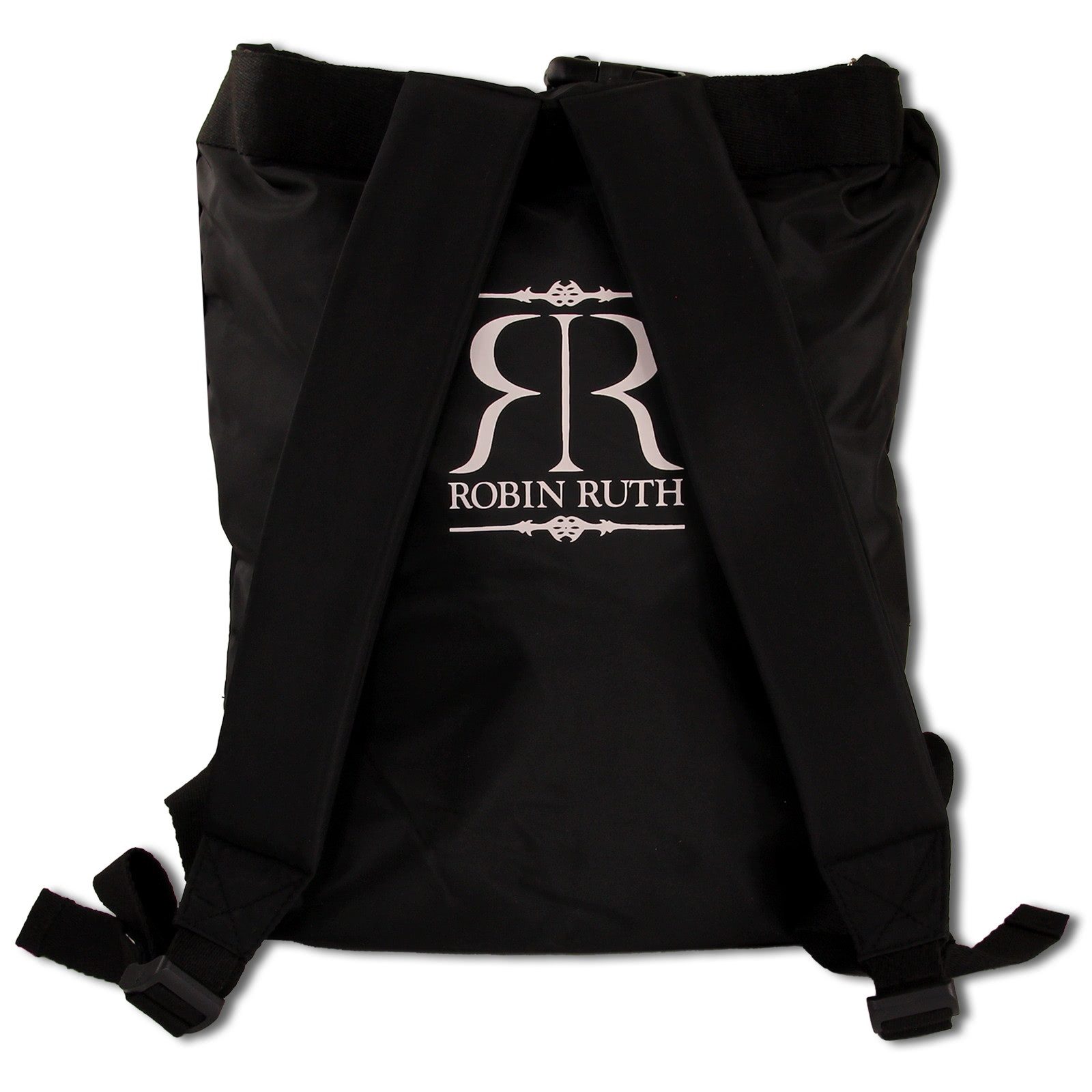 Robin Ruth Freizeitrucksack Robin Ruth Rucksack Polyester schwarz weiß, Damen, Herren Rucksack Polyester, schwarz, weiß ca. 37cm hoch