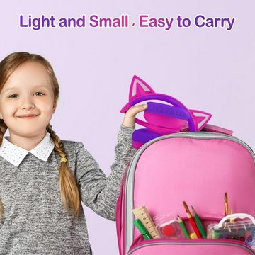 LOBKIN Kundenorientierte Lösungen Kinder-Kopfhörer (Stabile Tonübertragung, minimale Latenz und hochauflösendes Audio ohne Verzerrung, mit anpassbarem RGB-Lichtdesign um Katzenohren,Ohrmuscheln ermöglichen)