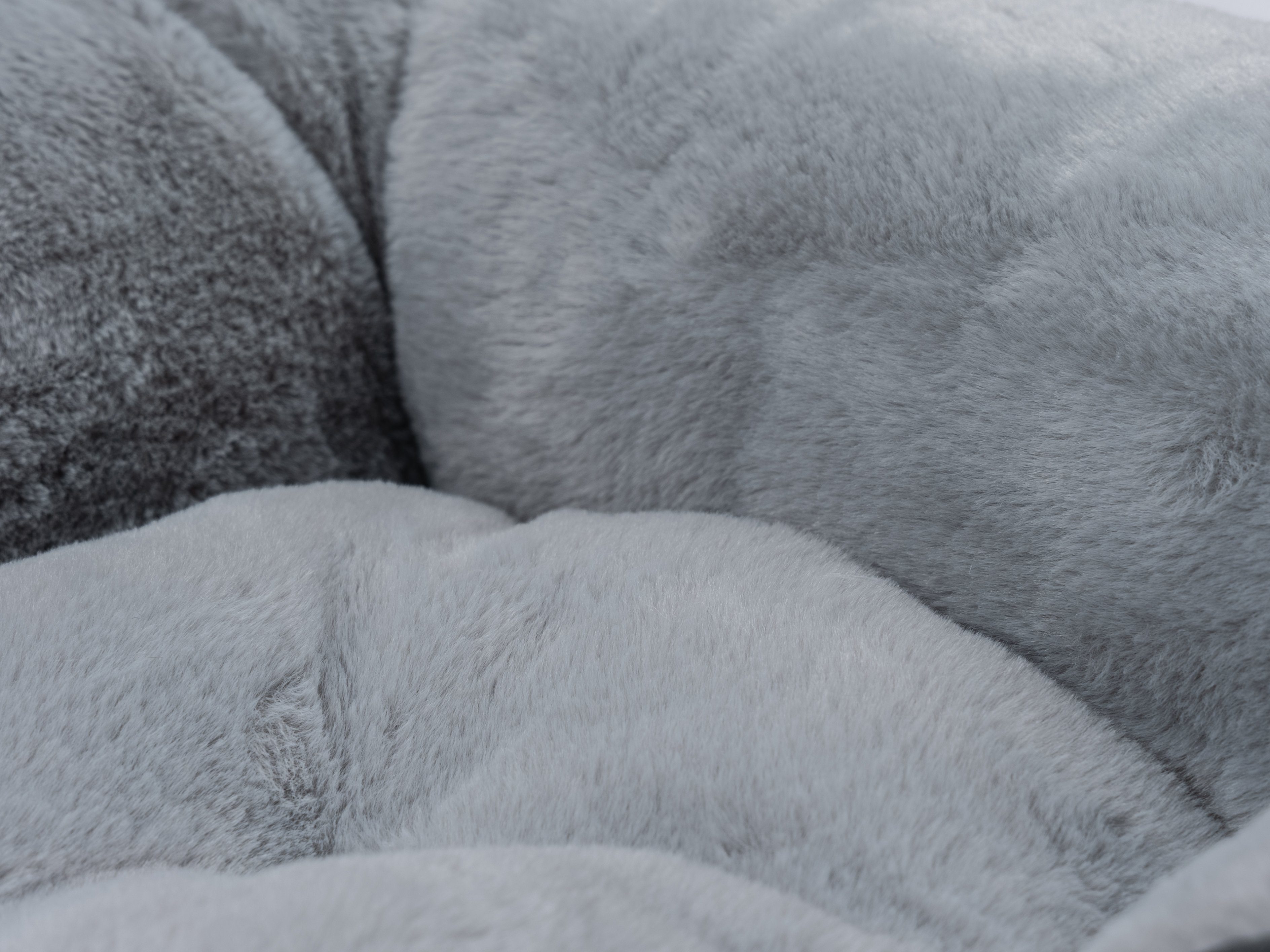 TrendPet Tierbett Hundebett "LunaLounge" Grau, 100% Polyester, in3 Größen erhältlich