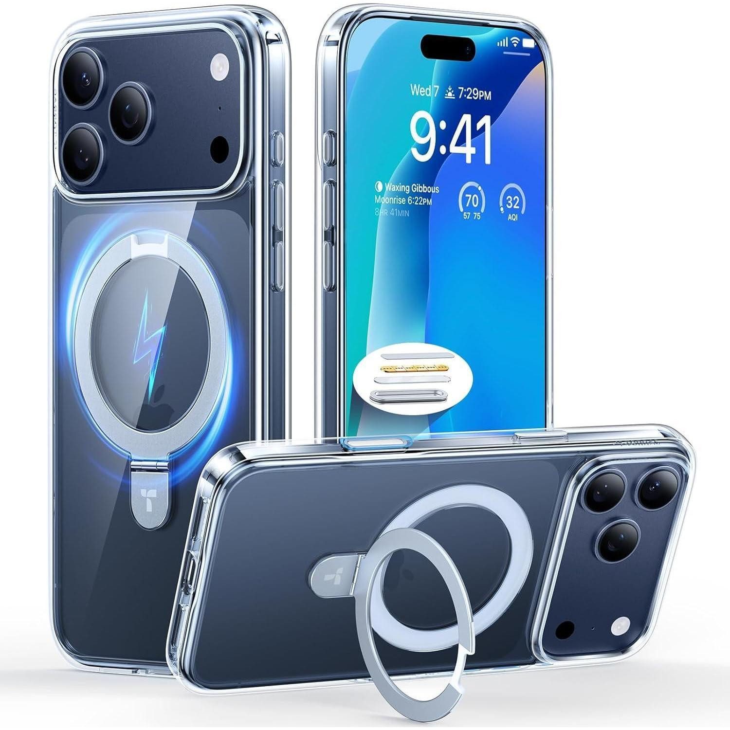 LuxusKollektion Handyhülle Handyhülle iPhone17ProMax MagSafe iPhone 17 Pro Max Transparent