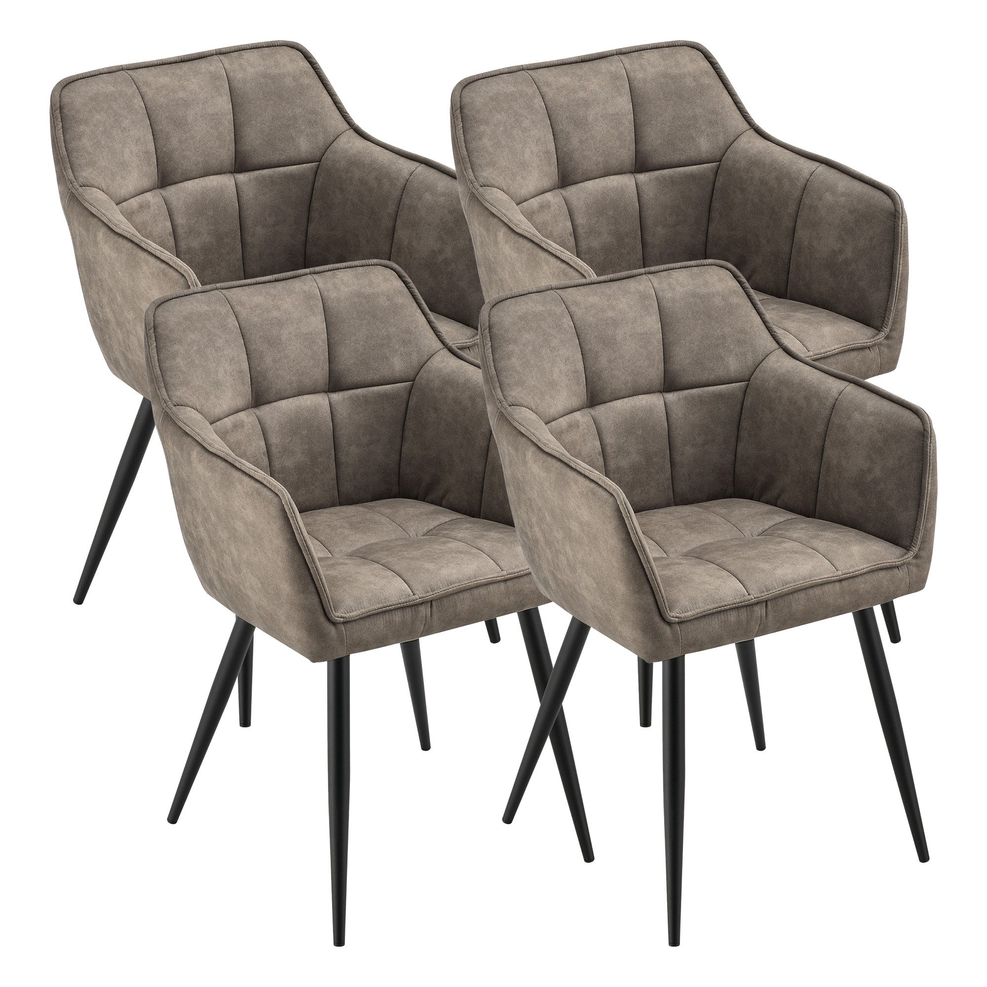 en.casa Esszimmerstuhl (Set, 4 St), »Birmingham« günstig online kaufen