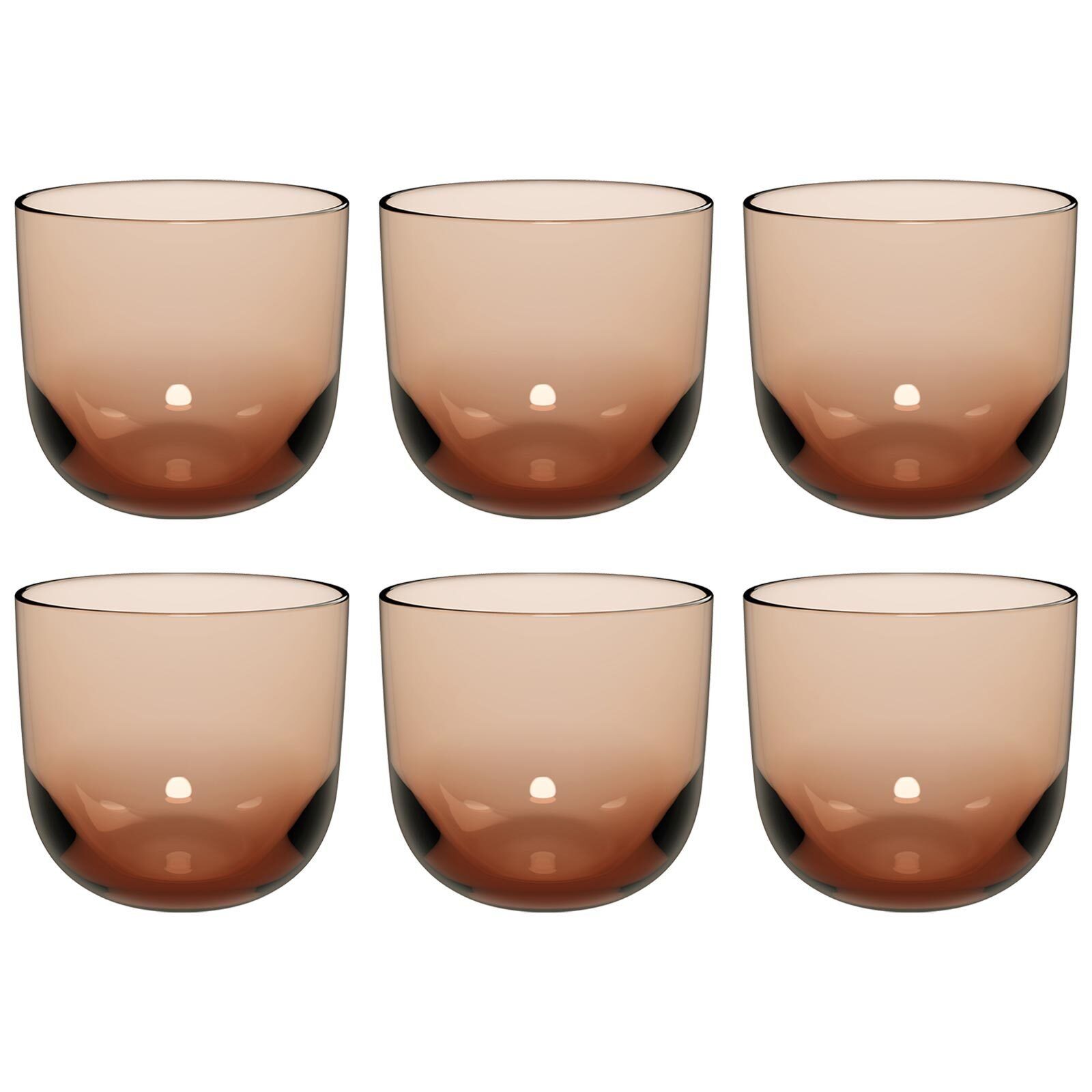 like. by Villeroy & Boch Glas Like Glass Wassergläser 280 ml 6er Set, 6-tlg., Glas