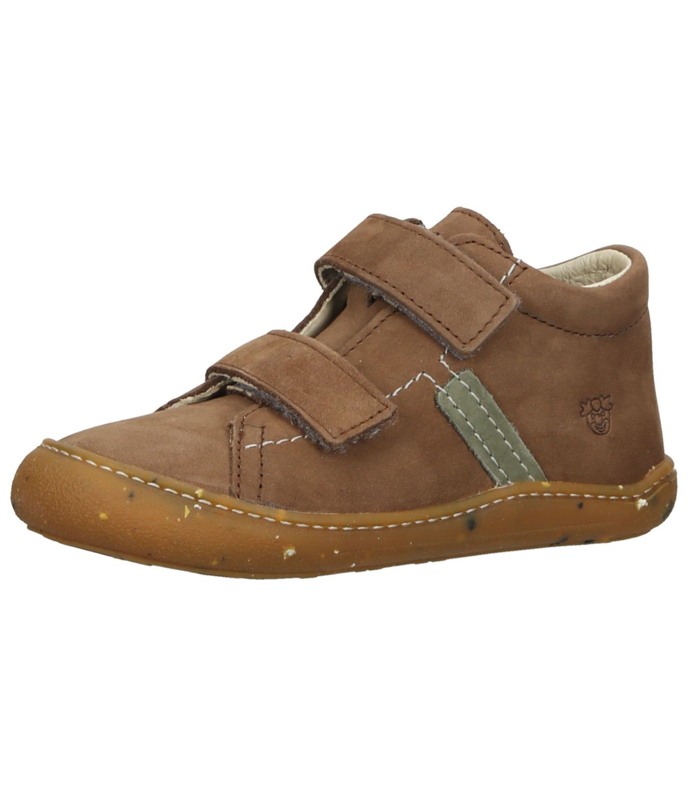 Ricosta Pepino Halbschuhe Leder Klettschuh Caramel