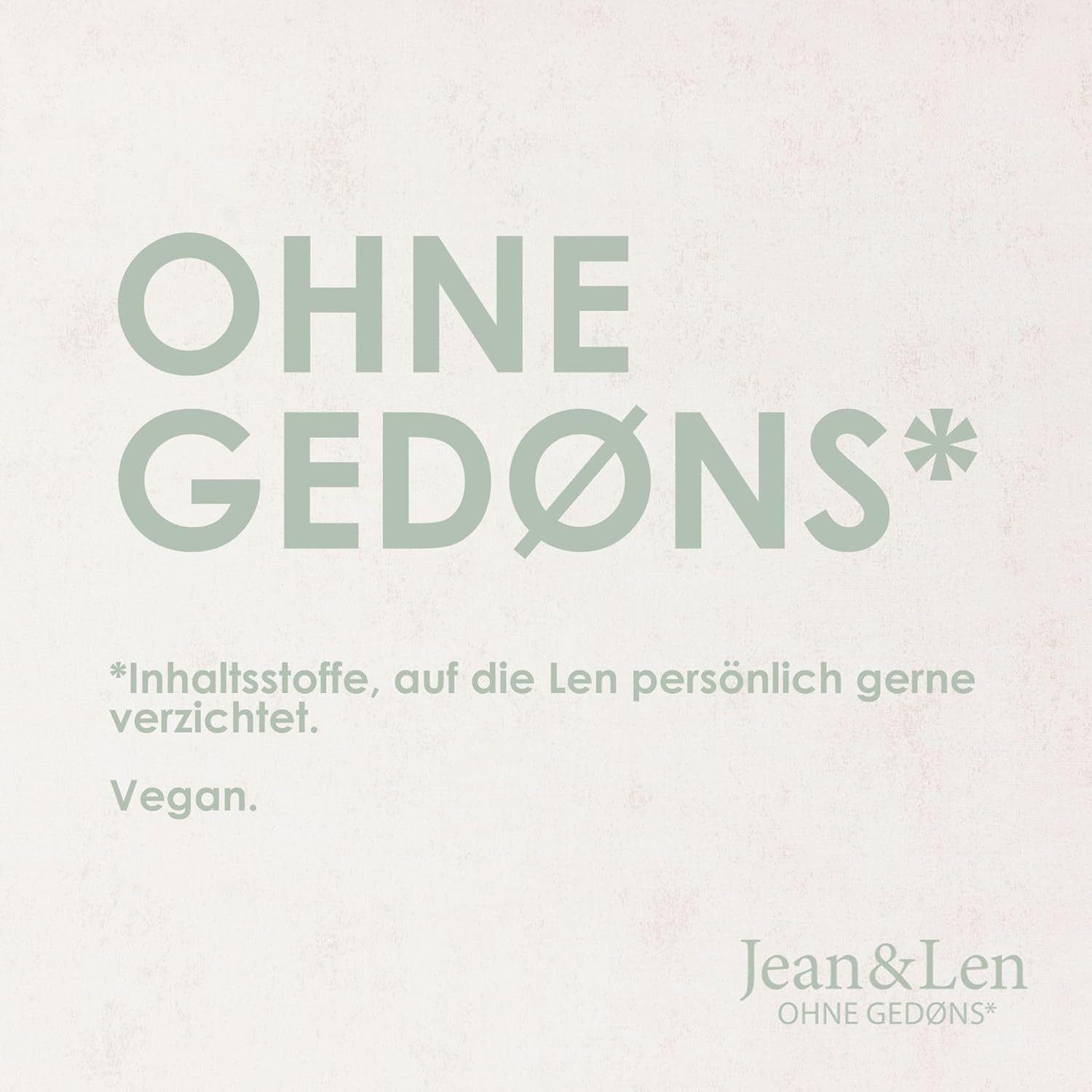 Jean & Len ohne Gedons* Duschgel Vitalisierendes Duschgel Zitronenverben & Minze, 1-tlg., Vegan