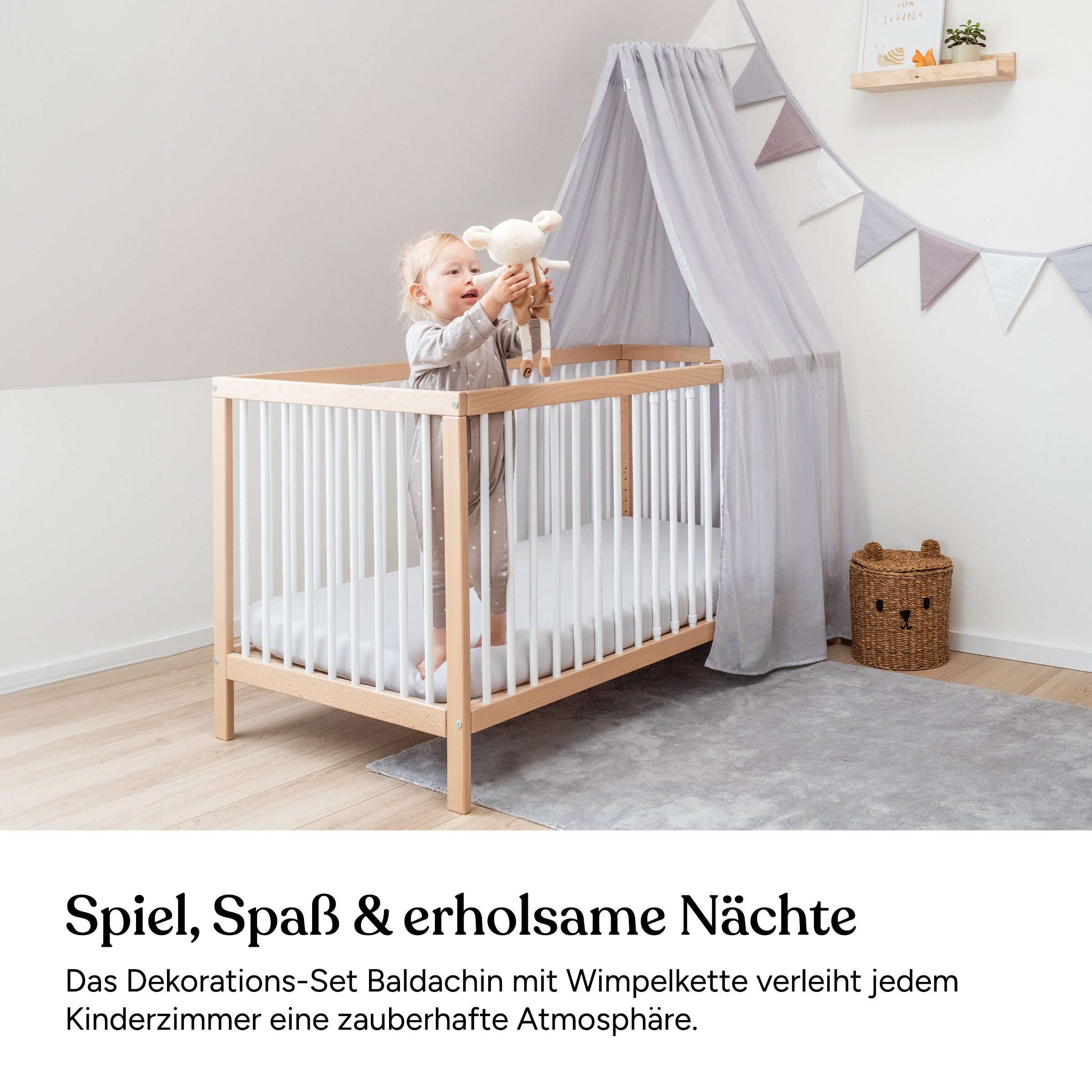 Ehrenkind Hängedekoration Deko Babybett, Kinderzimmer-Deko-Set (Kinderzimme günstig online kaufen