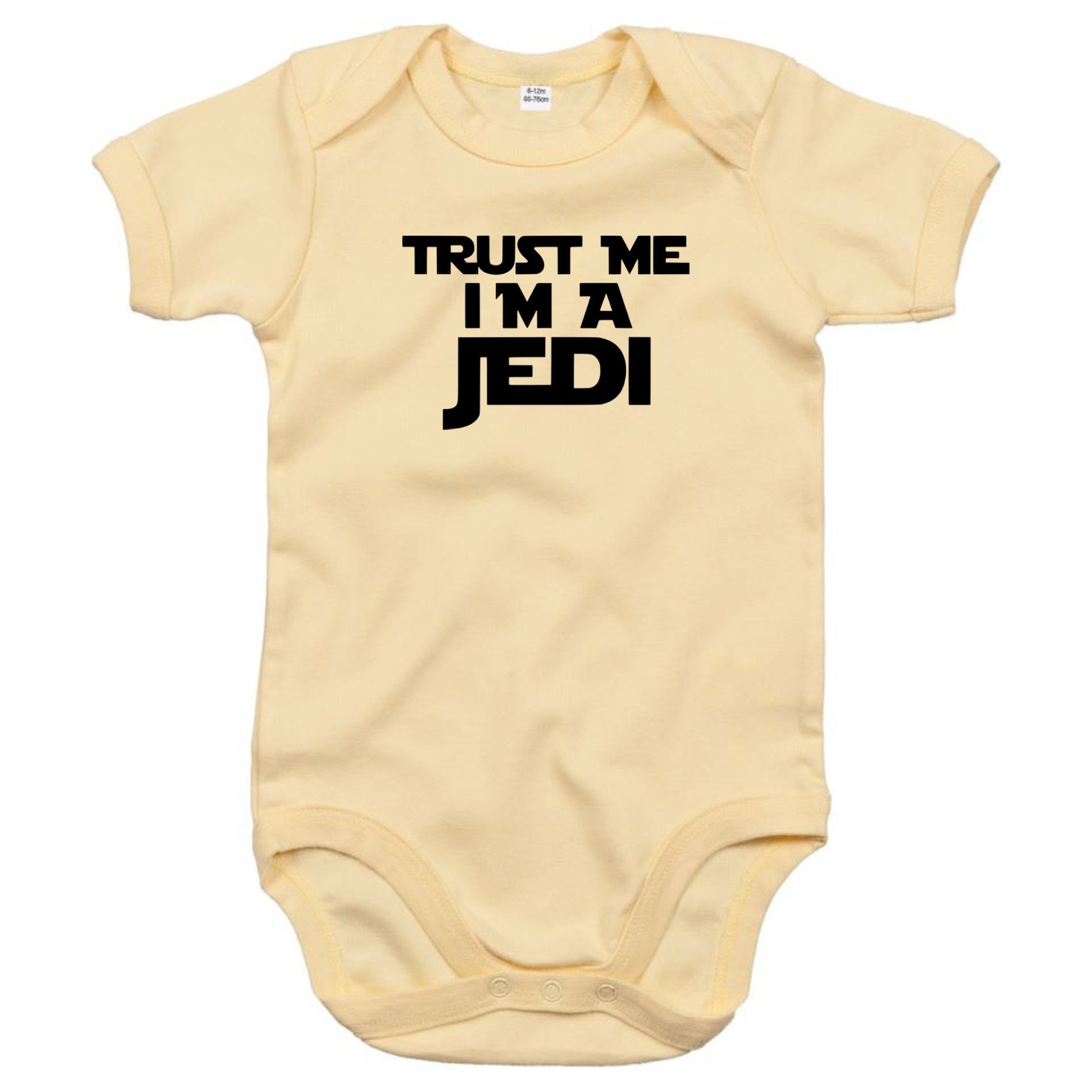 Blondie & Brownie Strampler Baby Trust me Jedi Star Wizard Fun Sith War Beige