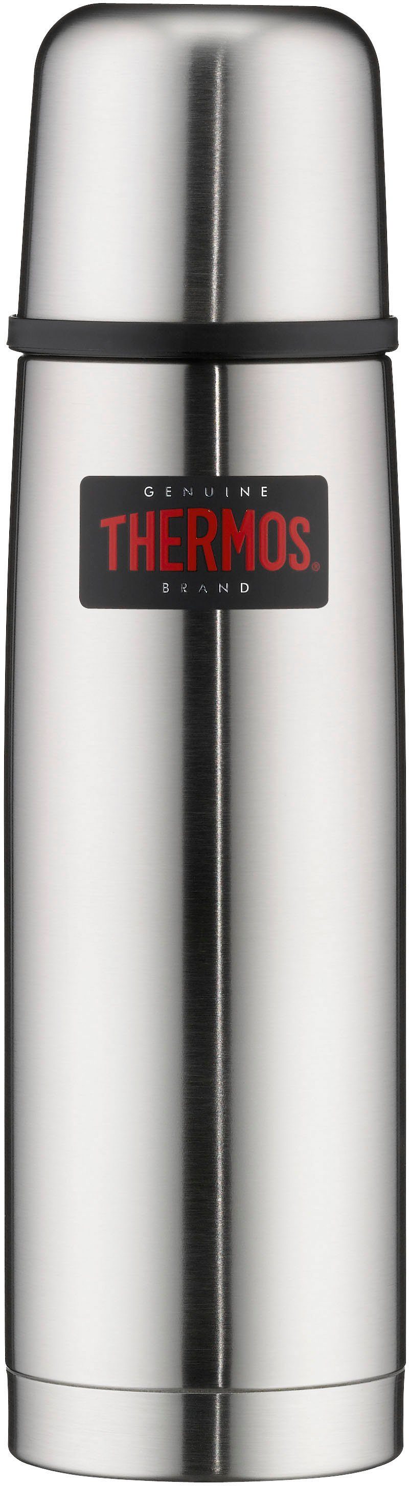 THERMOS Isolierkanne Light & Compact, 0,5 l, (1-St), aus bruchfestem Edelstahl