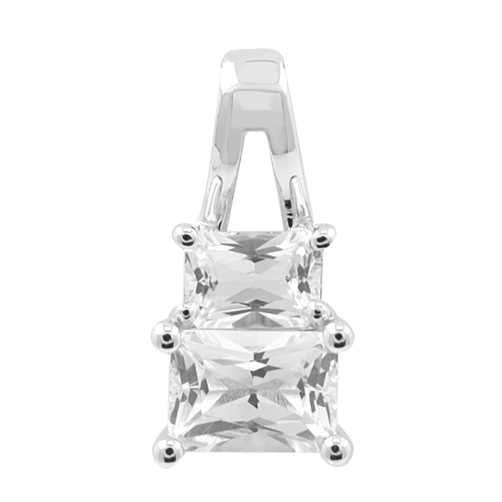 Cavill Kettenanhänger Danburit Silberanhänger 925 Sterlingsilber 1,46 ct klar modern (1-tlg)