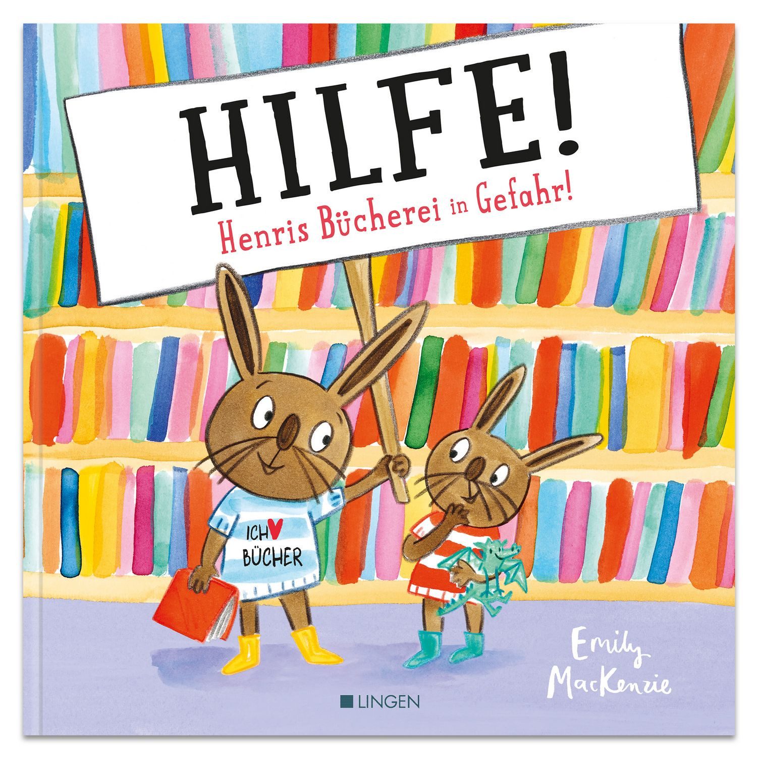 Hilfe! Henris Bücherei in Gefahr / Emily MacKenzie, Kinderbuch zum Vorlesen für Kinder ab 3 Jahren
