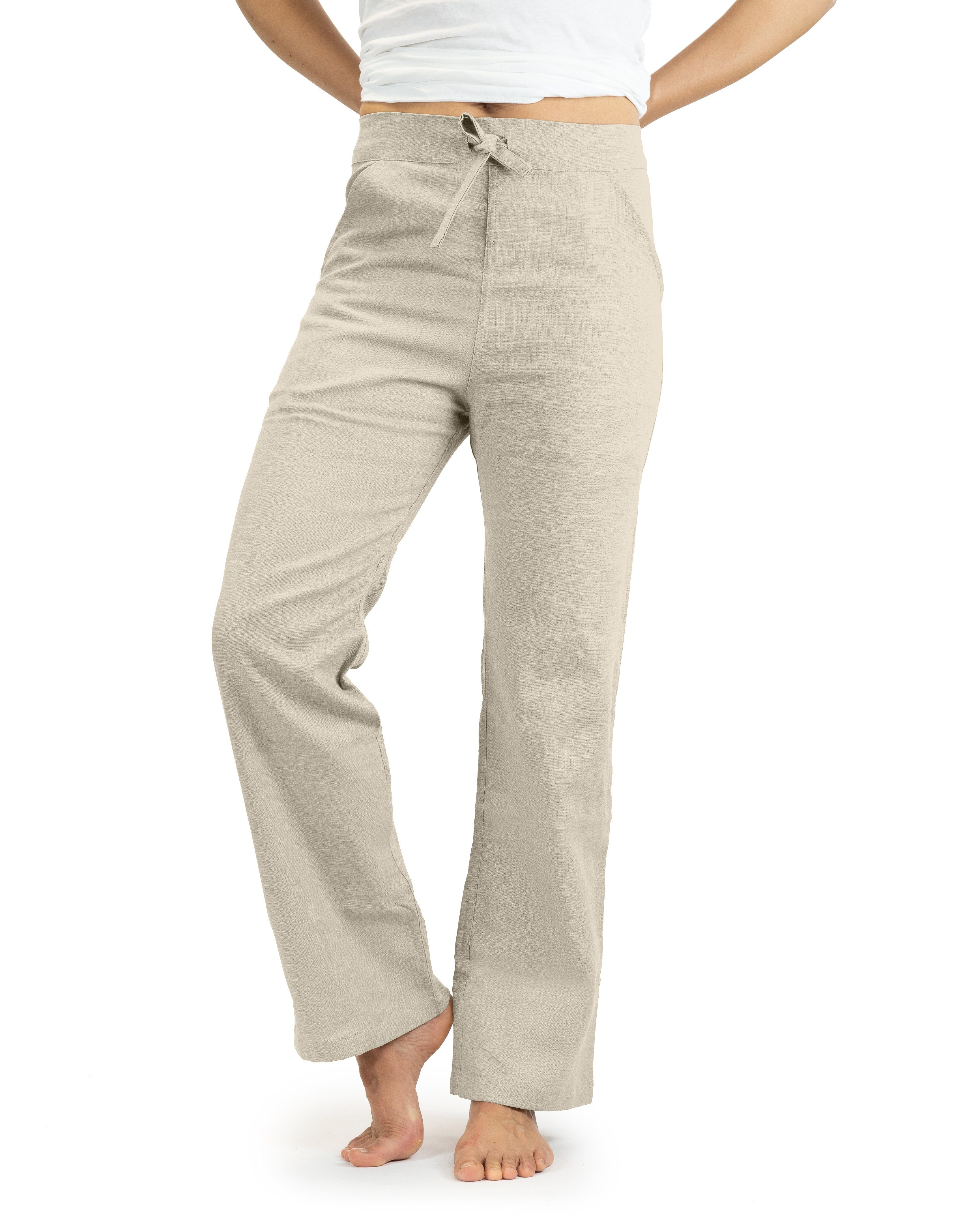 SCHAZAD Leinenhose Essential-Slim