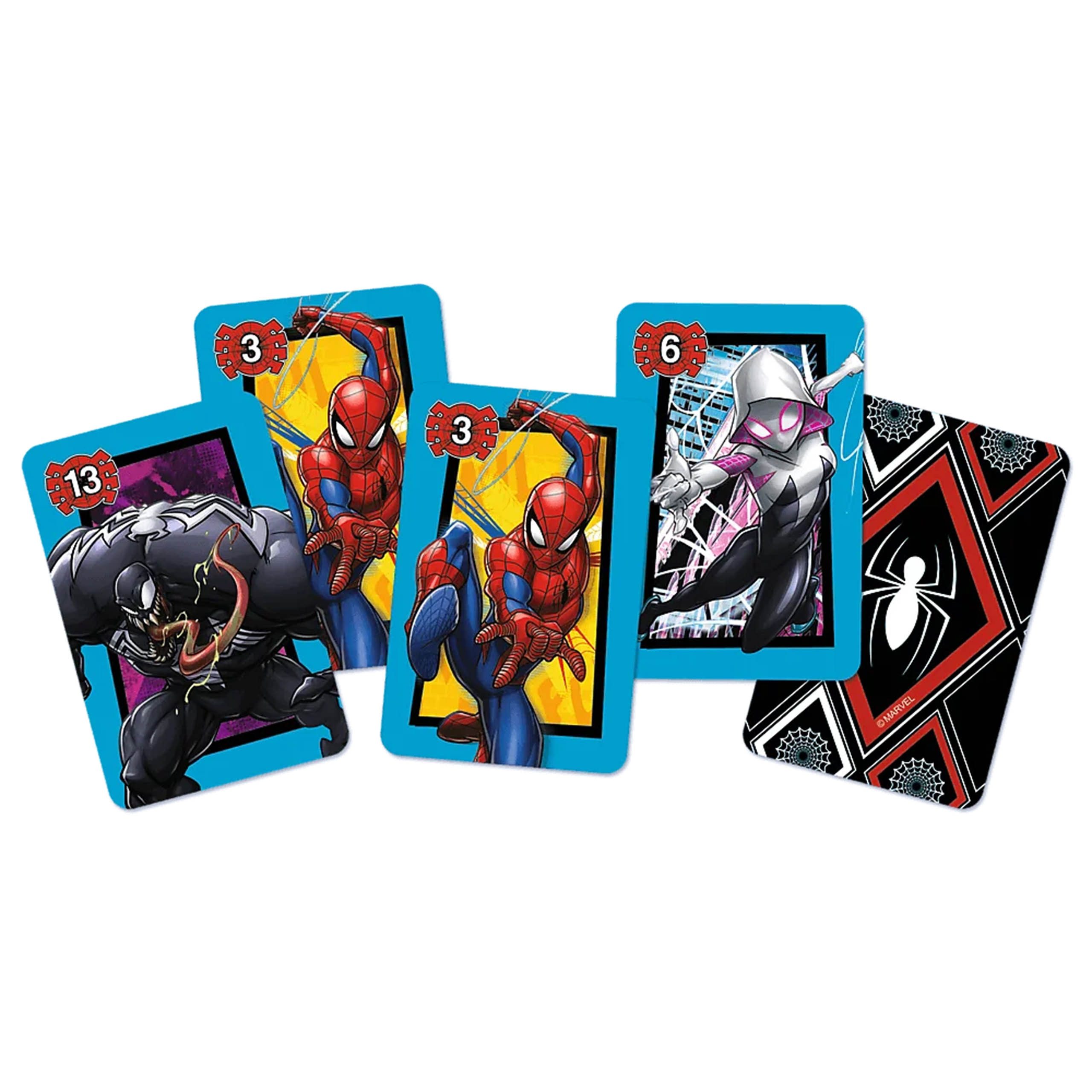 MARVEL Spielesammlung MARVEL Spider Man Schwarzer Peter Kartenspiel für Kinder Trefl 4+