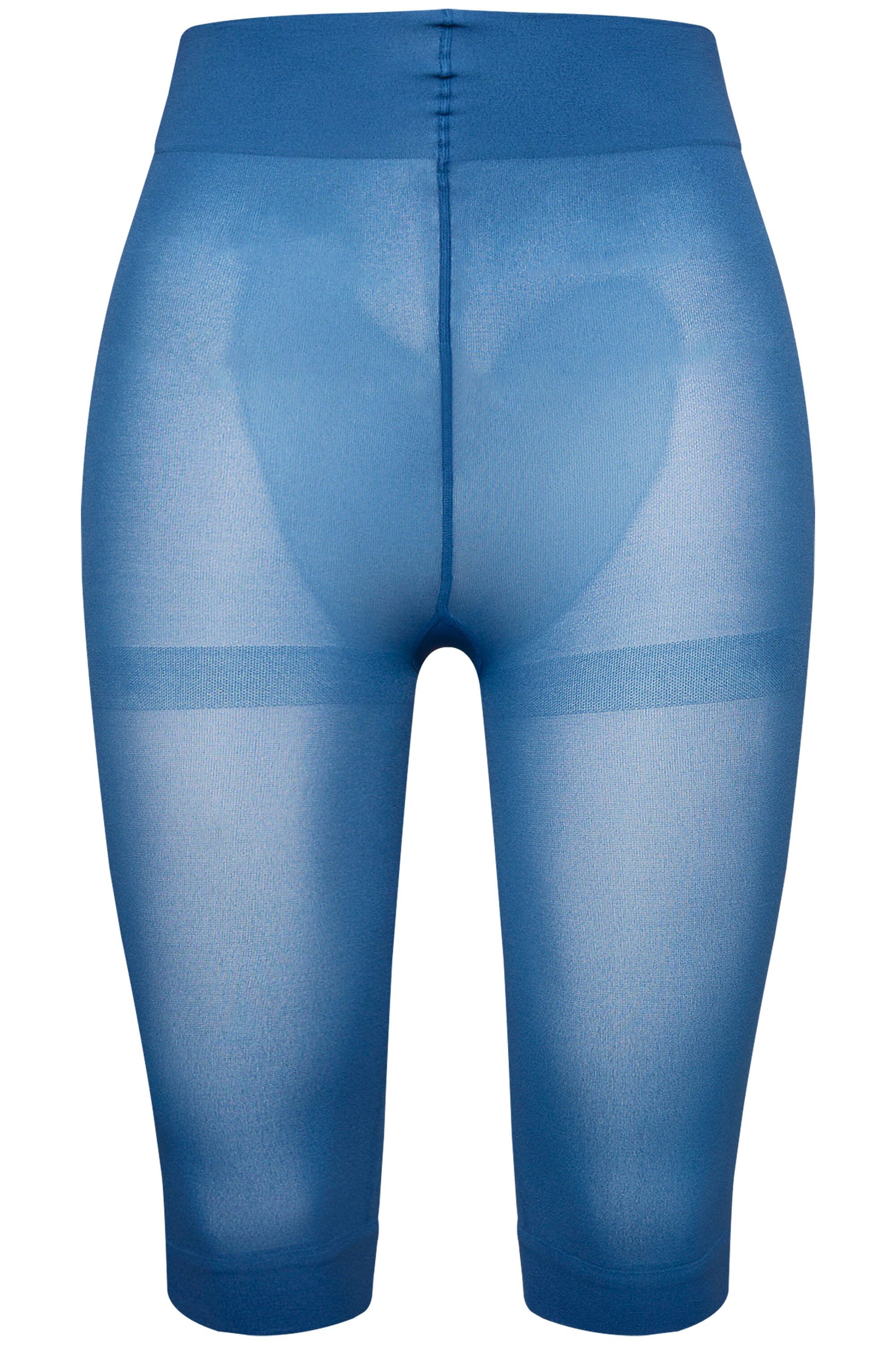 Ulla Popken Shapingpants Strumpf-Radler 80 den Oberschenkelschutz knielang