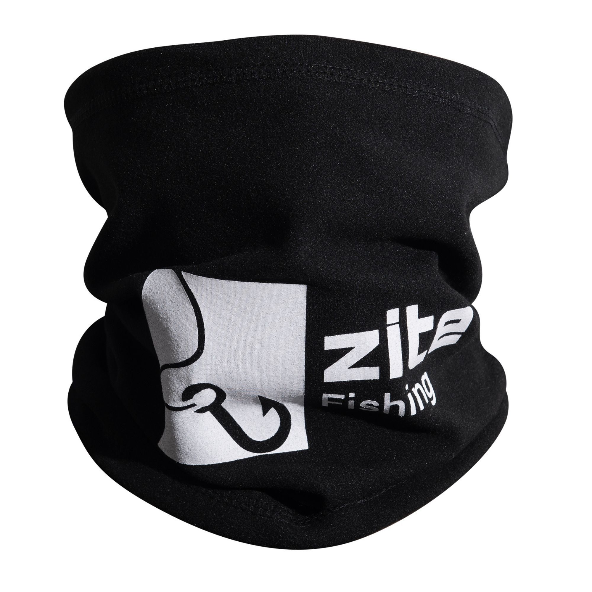 Zite Schal Winter Schlauchschal Schwarz Elastisch Bedrukt mit Logo Vielseitig