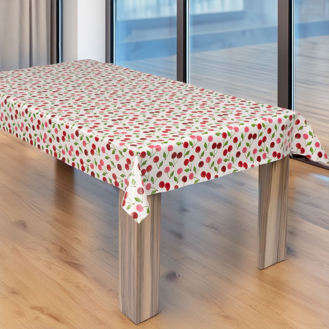 laro Tischdecke laro Wachstuch-Tischdecke Wachstischdecke Kirsche günstig online kaufen